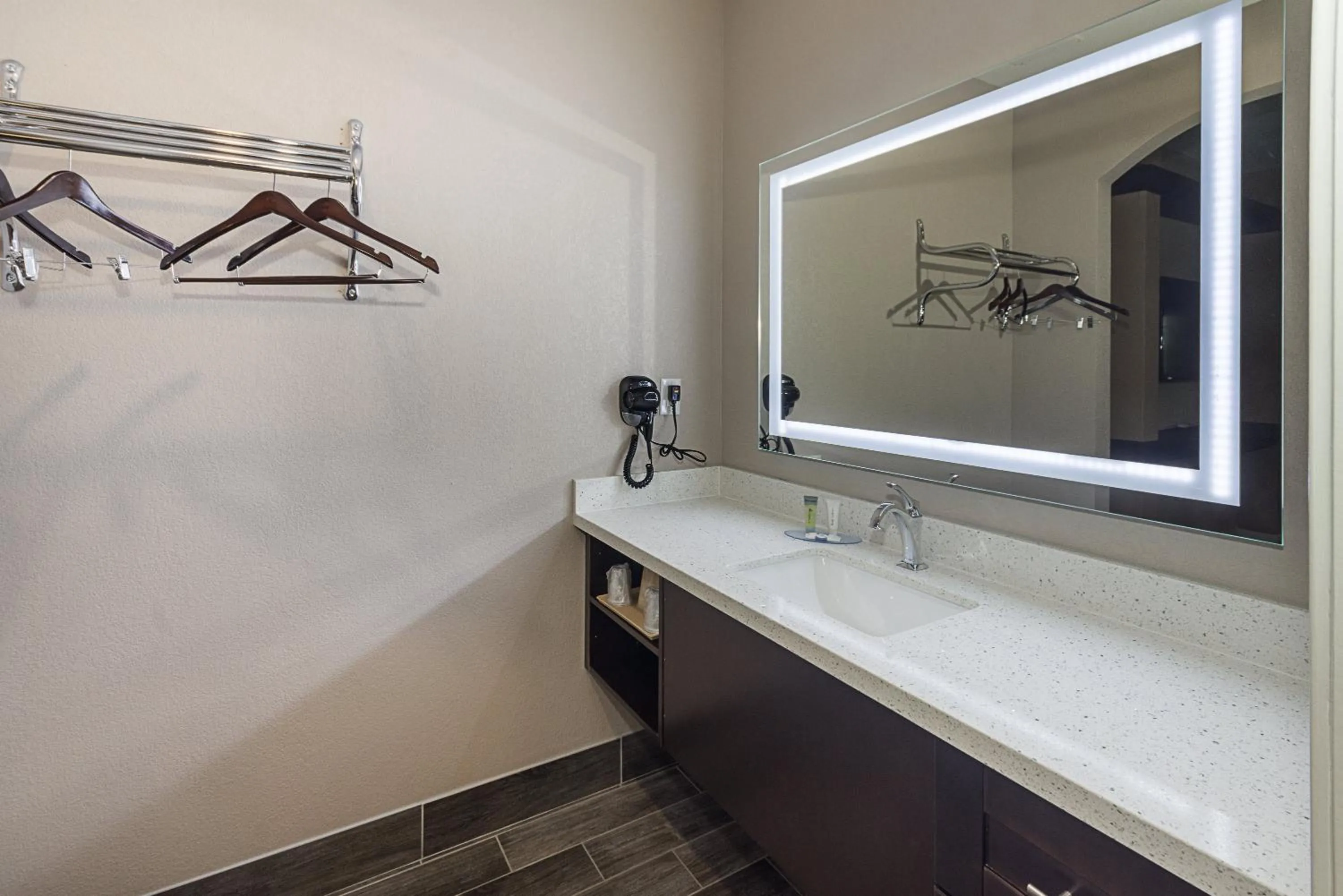 Bathroom in Econo Lodge Inn & Suites Houston NW-Cy-Fair