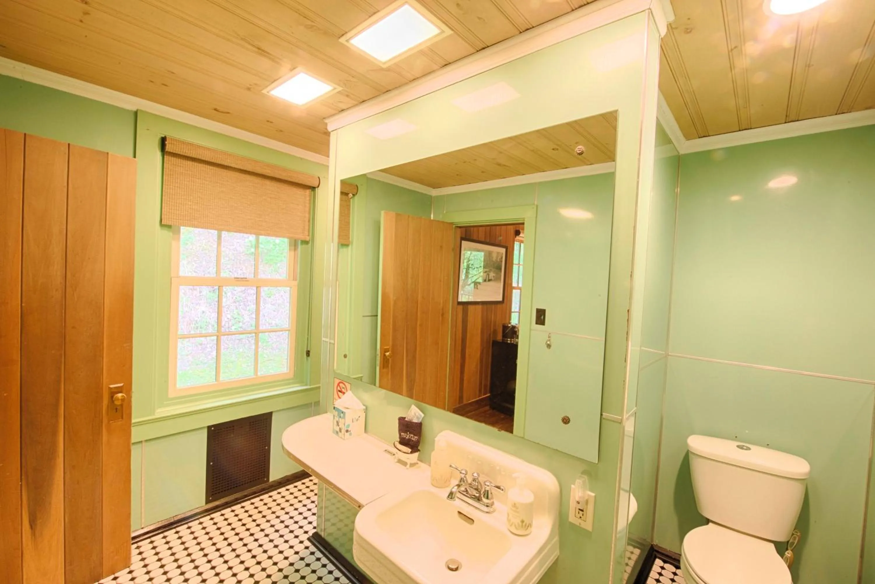 Shower in Historic Tapoco Lodge Resort