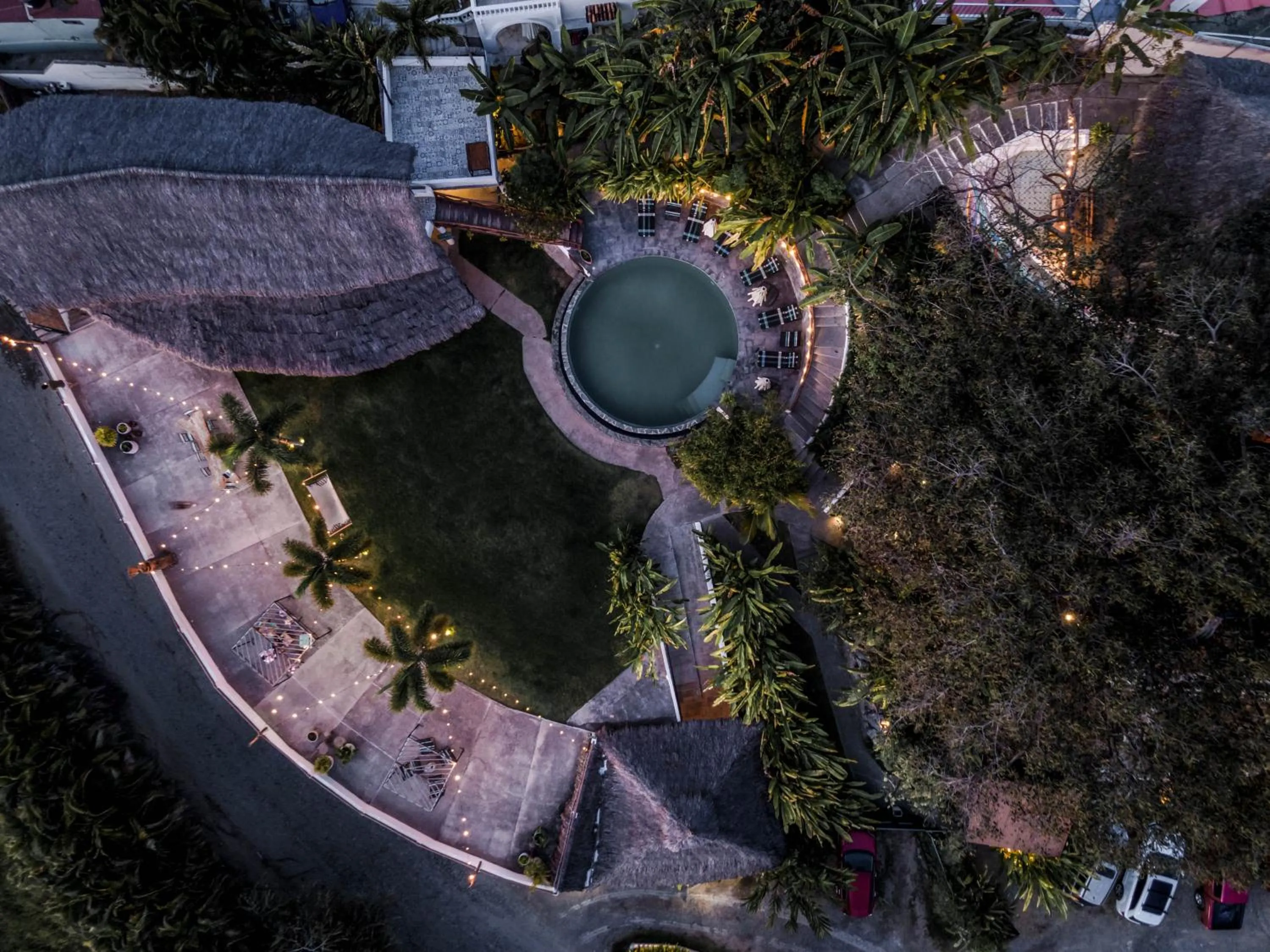 Bird's eye view in Maraica San Pancho Rooms