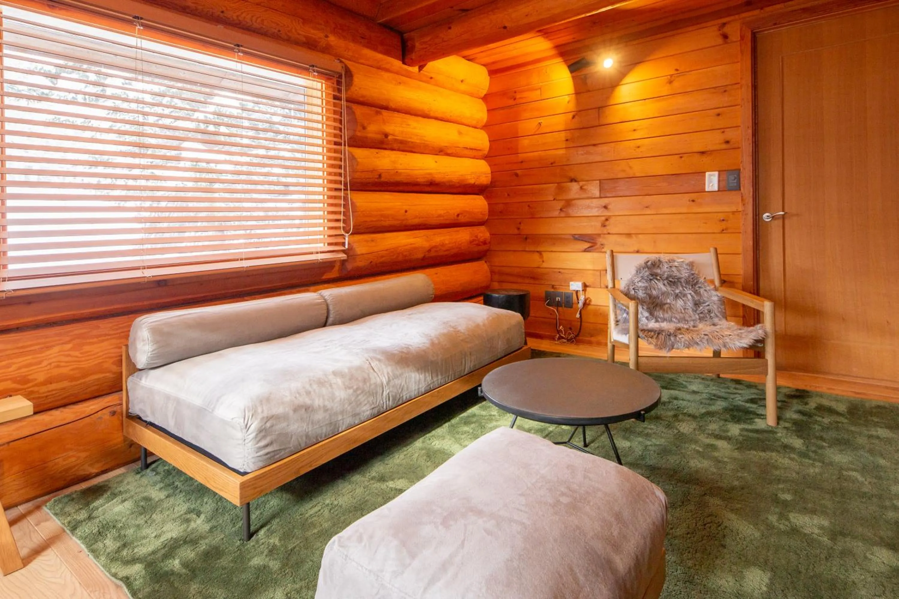 Living room in Villa Rusutsu