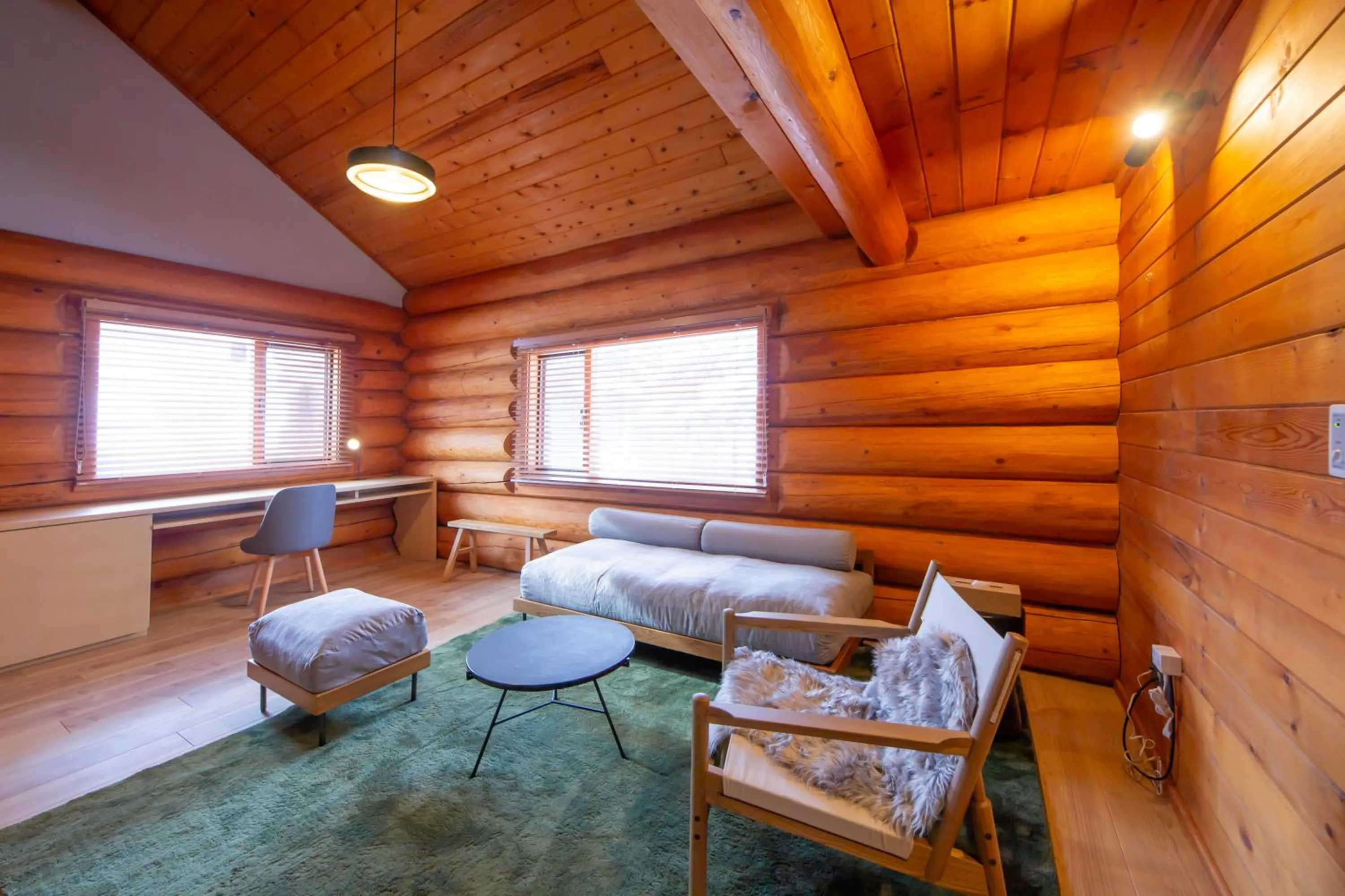 Living room in Villa Rusutsu