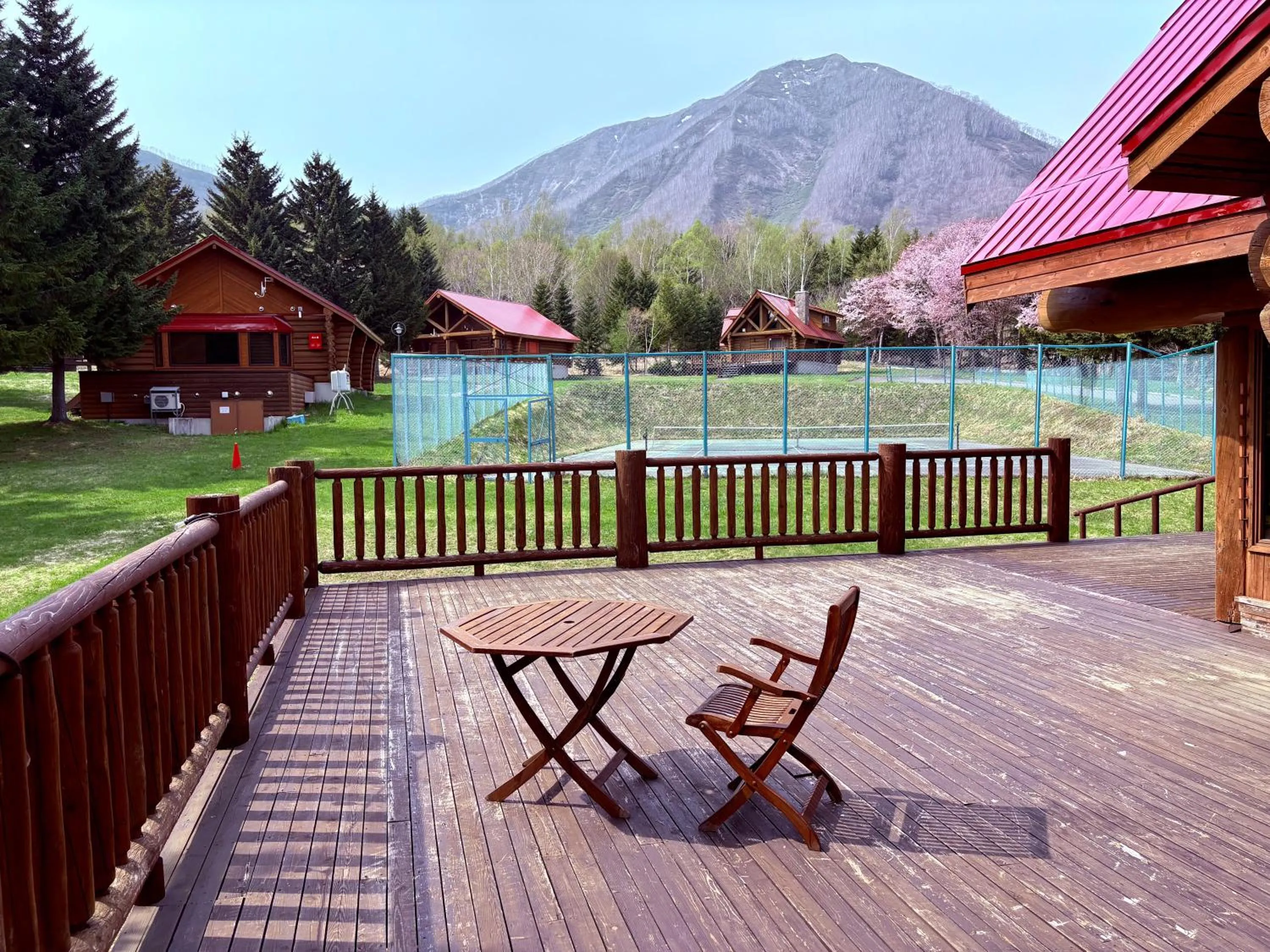 Spring in Villa Rusutsu