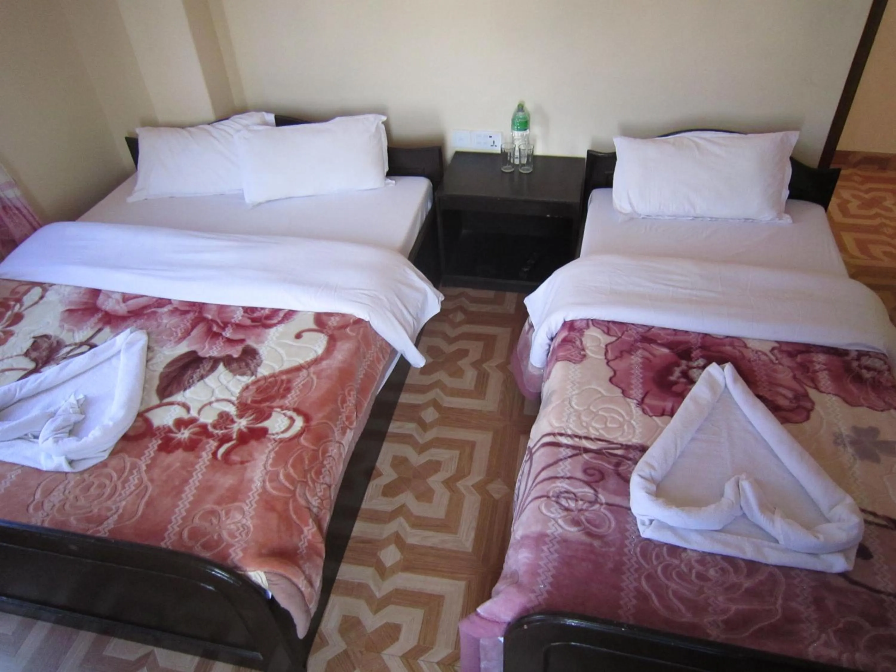 Bed in Hotel Sunflower