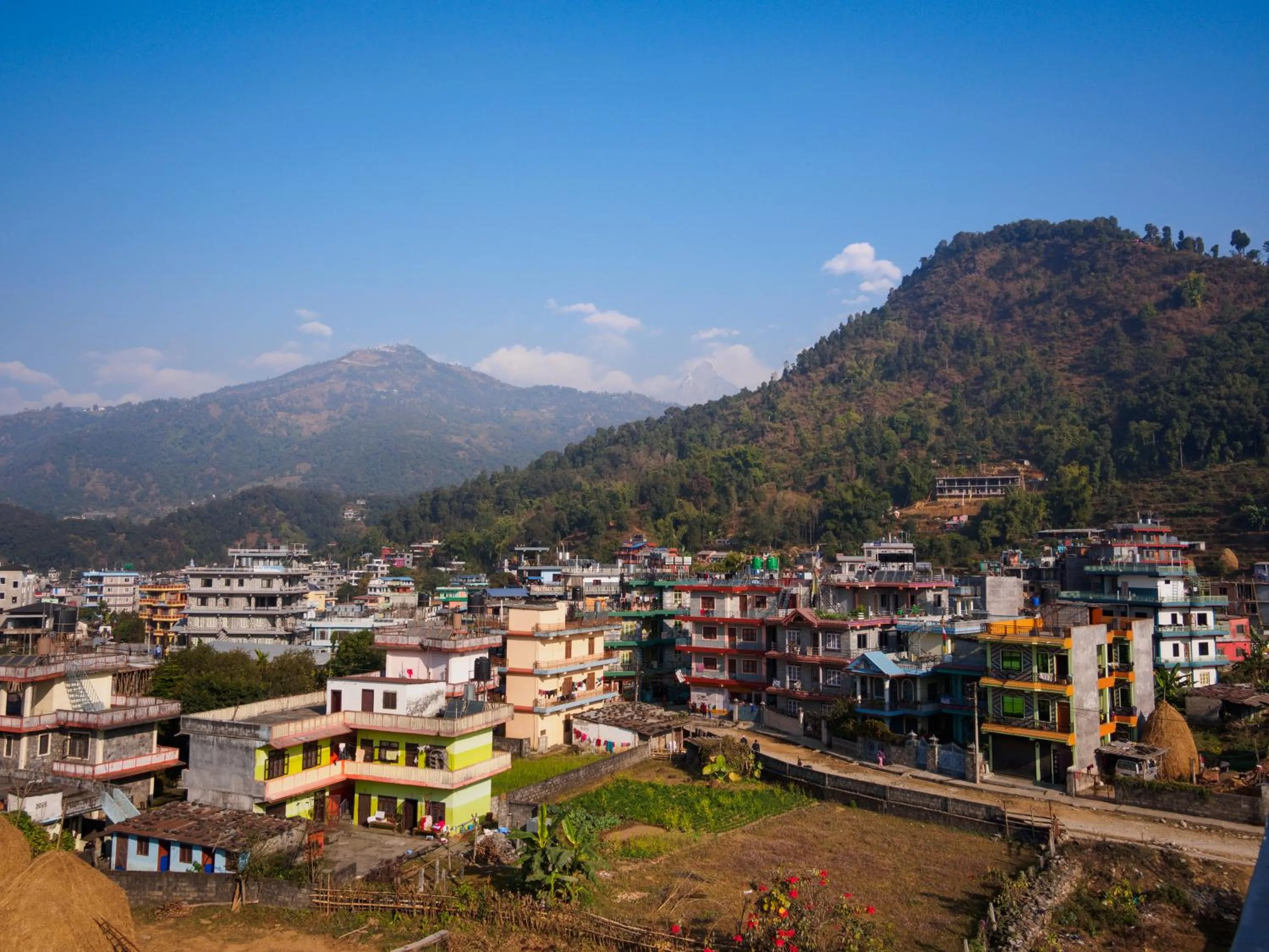 City view in Hotel Sunflower