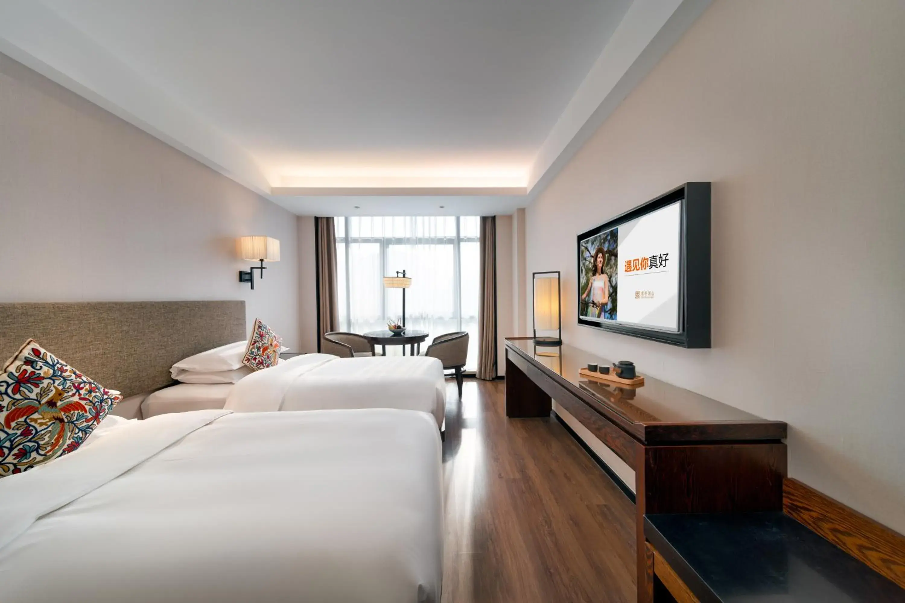 Deluxe Twin Room in SSAW Boutique Shanghai South Xuhui RiYueGuang Deluxe Twin Room in SSAW Boutique Shanghai South Xuhui RiYueGuang