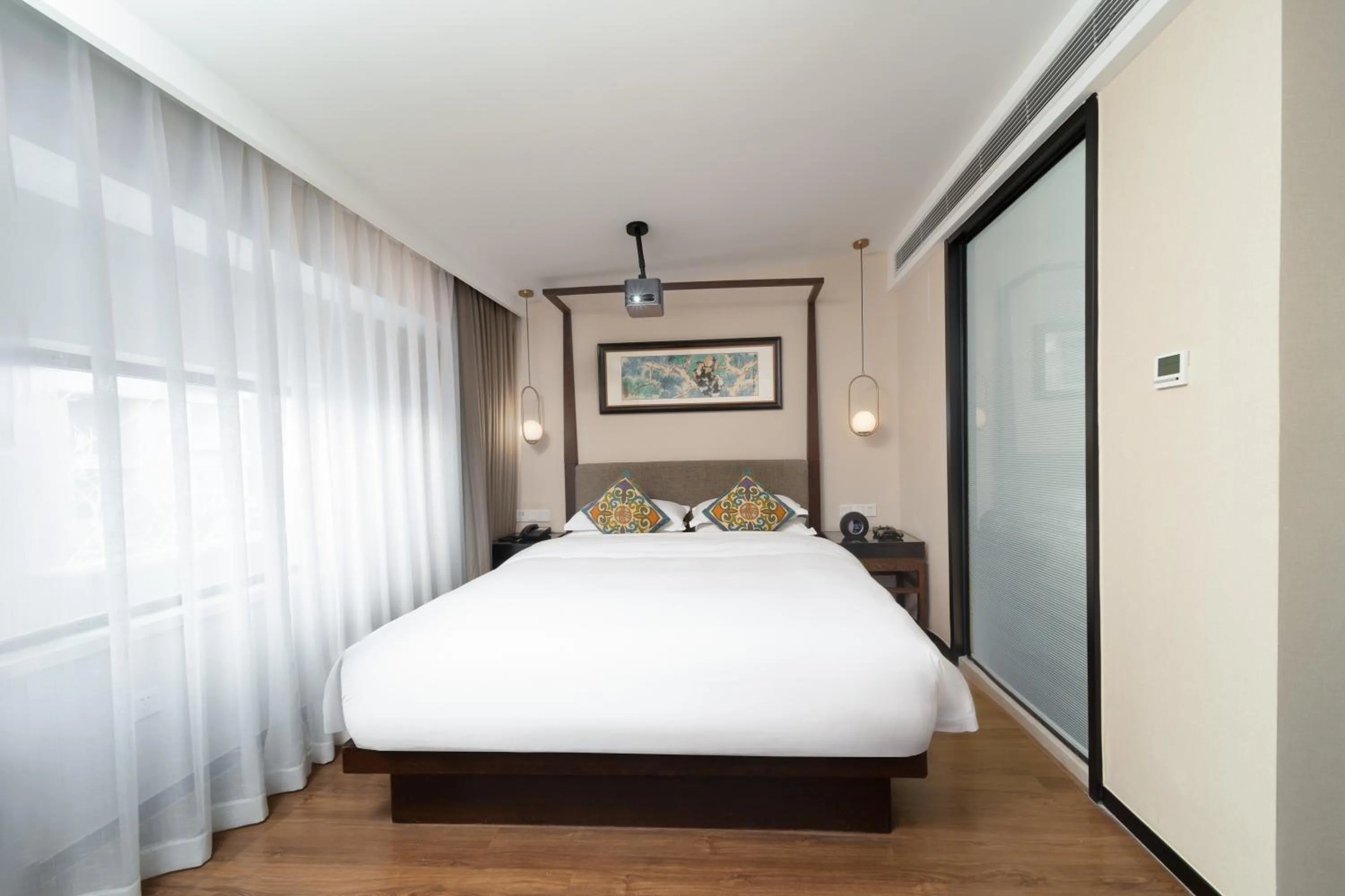 Bedroom, Bed in SSAW Boutique Shanghai South Xuhui RiYueGuang