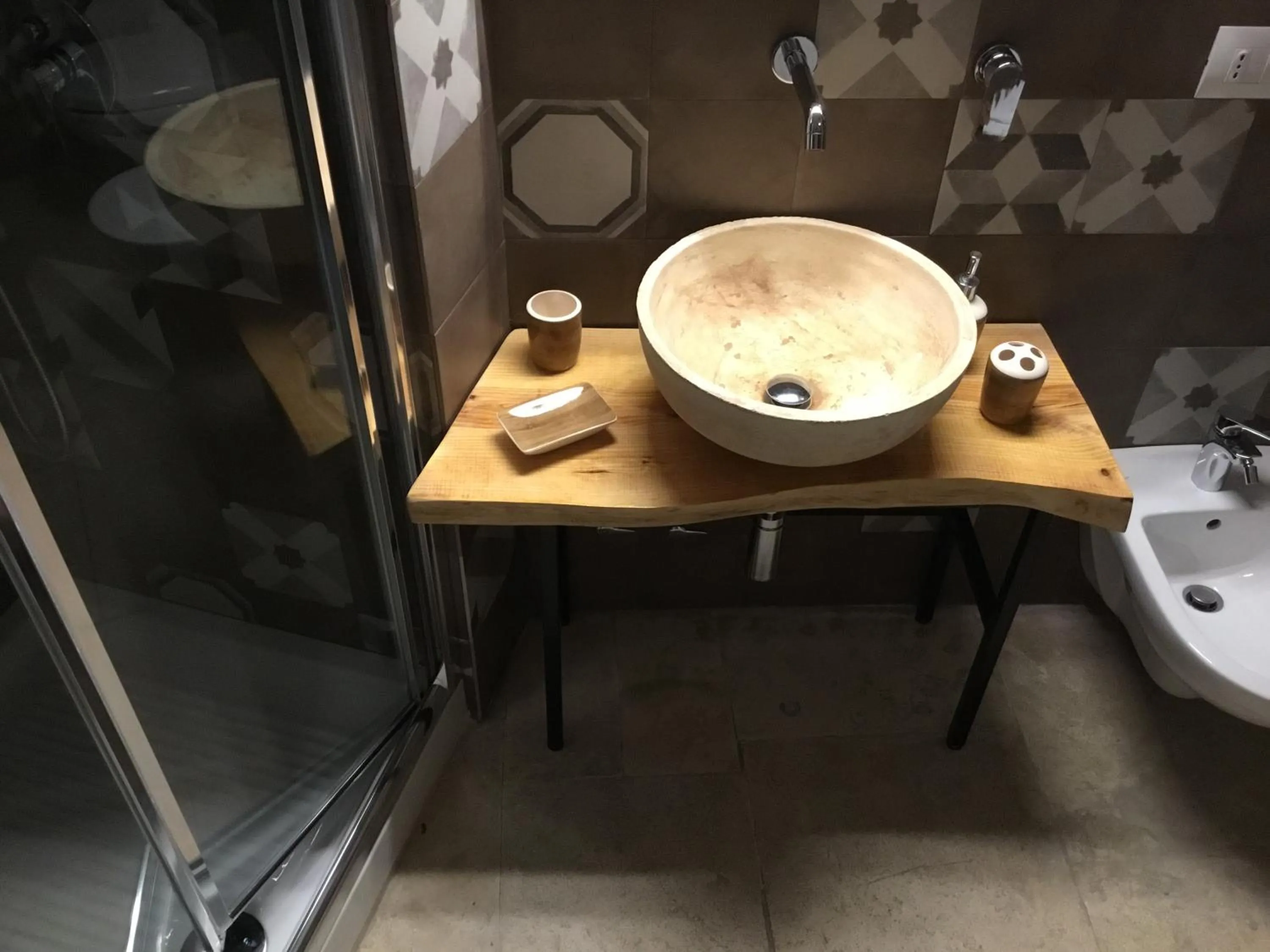 Bathroom in Palazzo Kapece