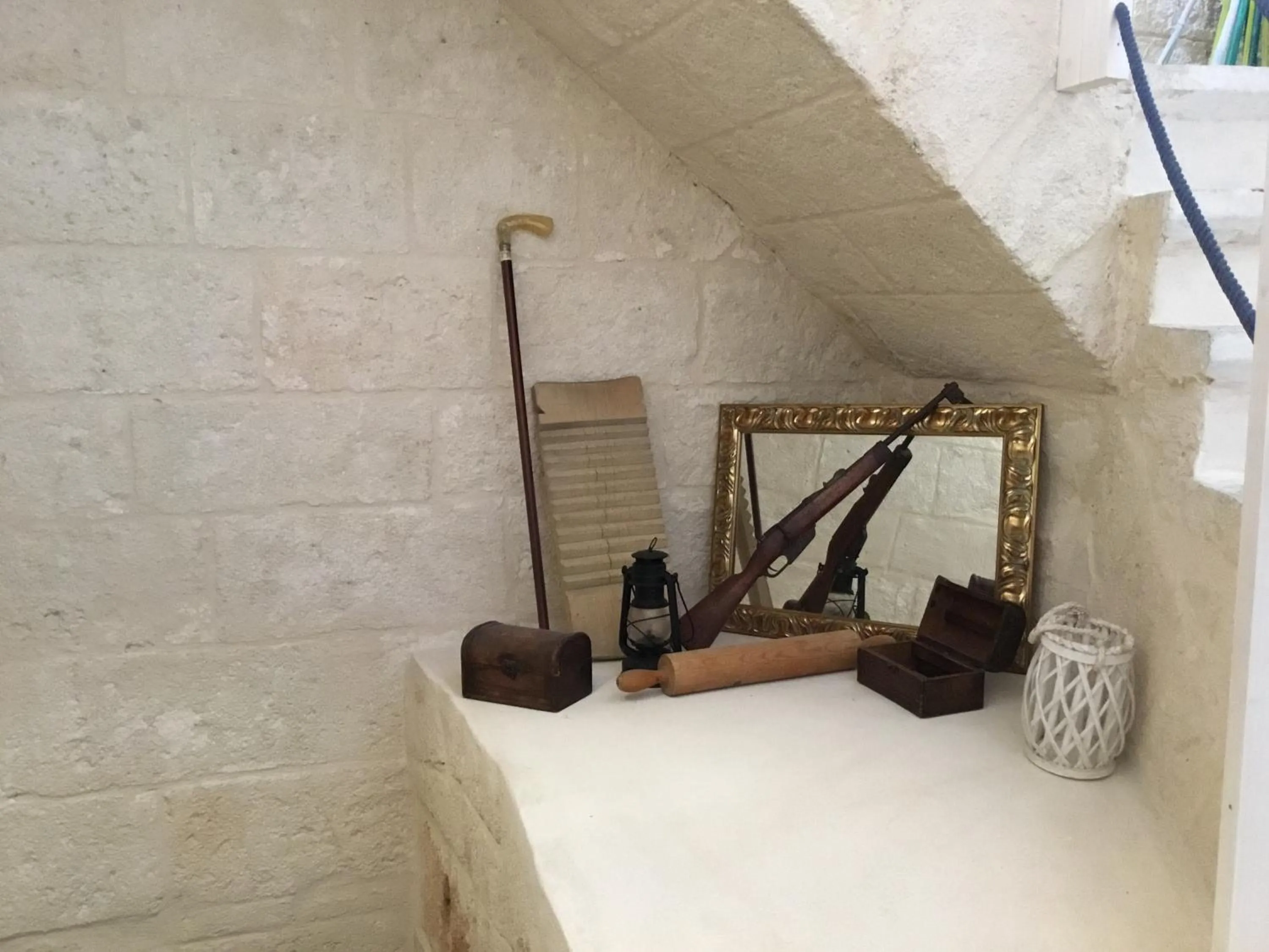 Decorative detail in Palazzo Kapece