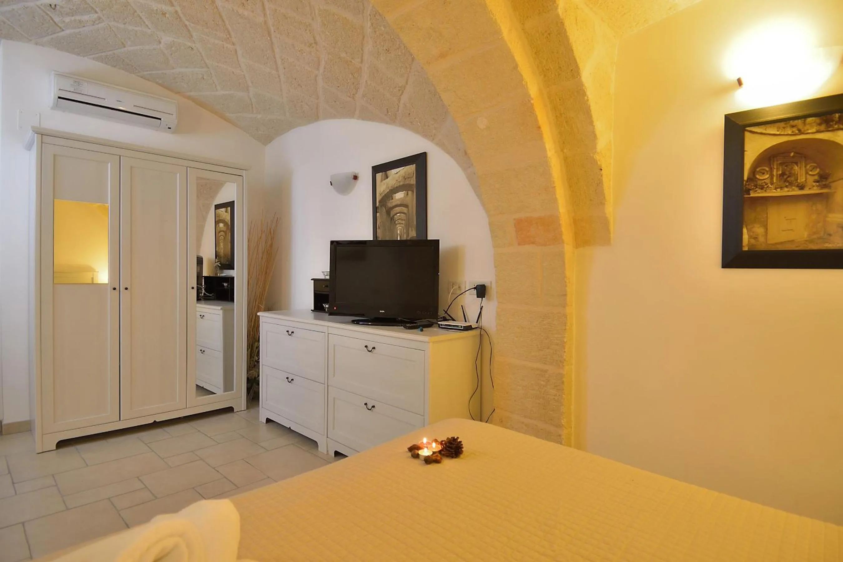 TV and multimedia, Bed in Palazzo Kapece