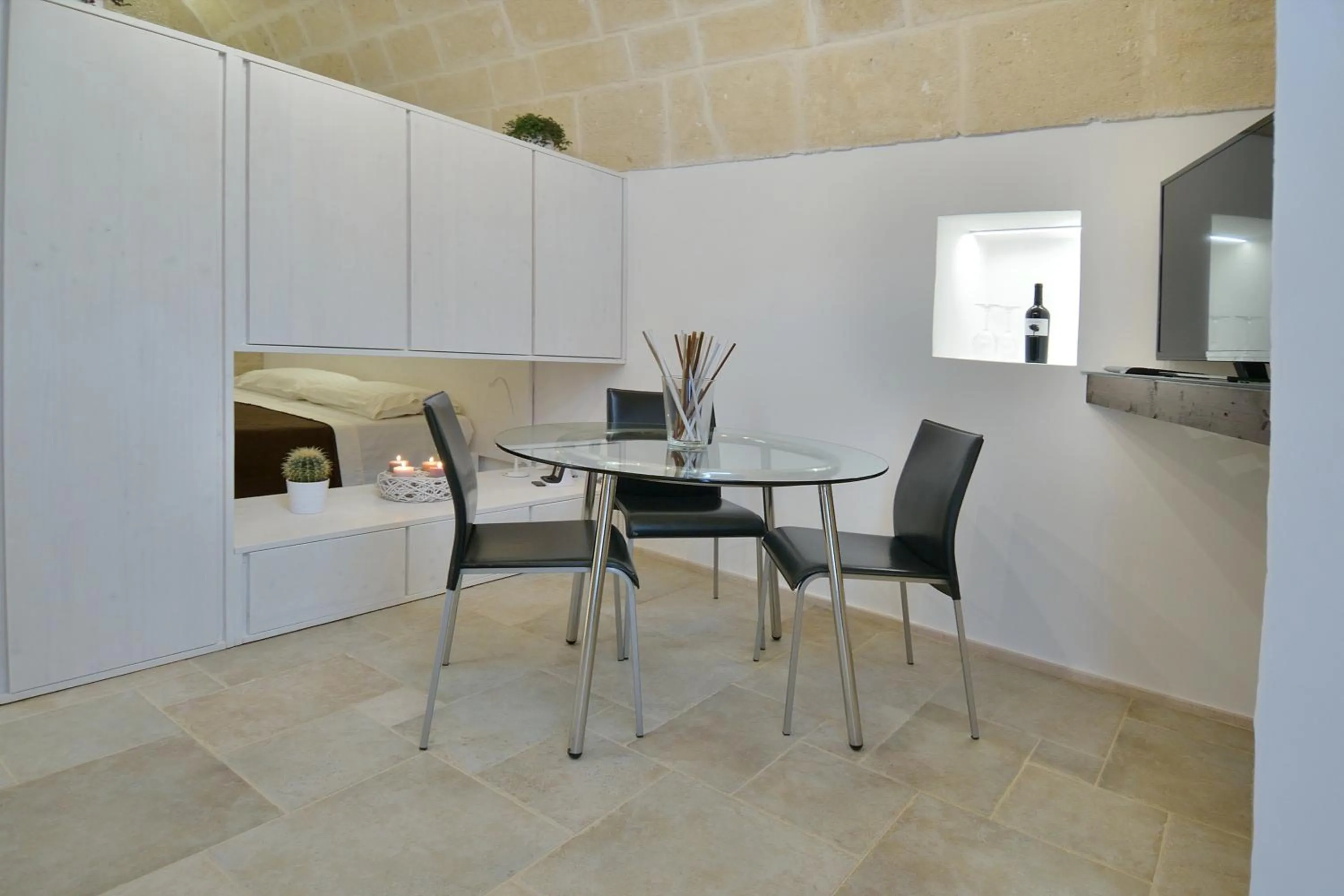 Dining area in Palazzo Kapece