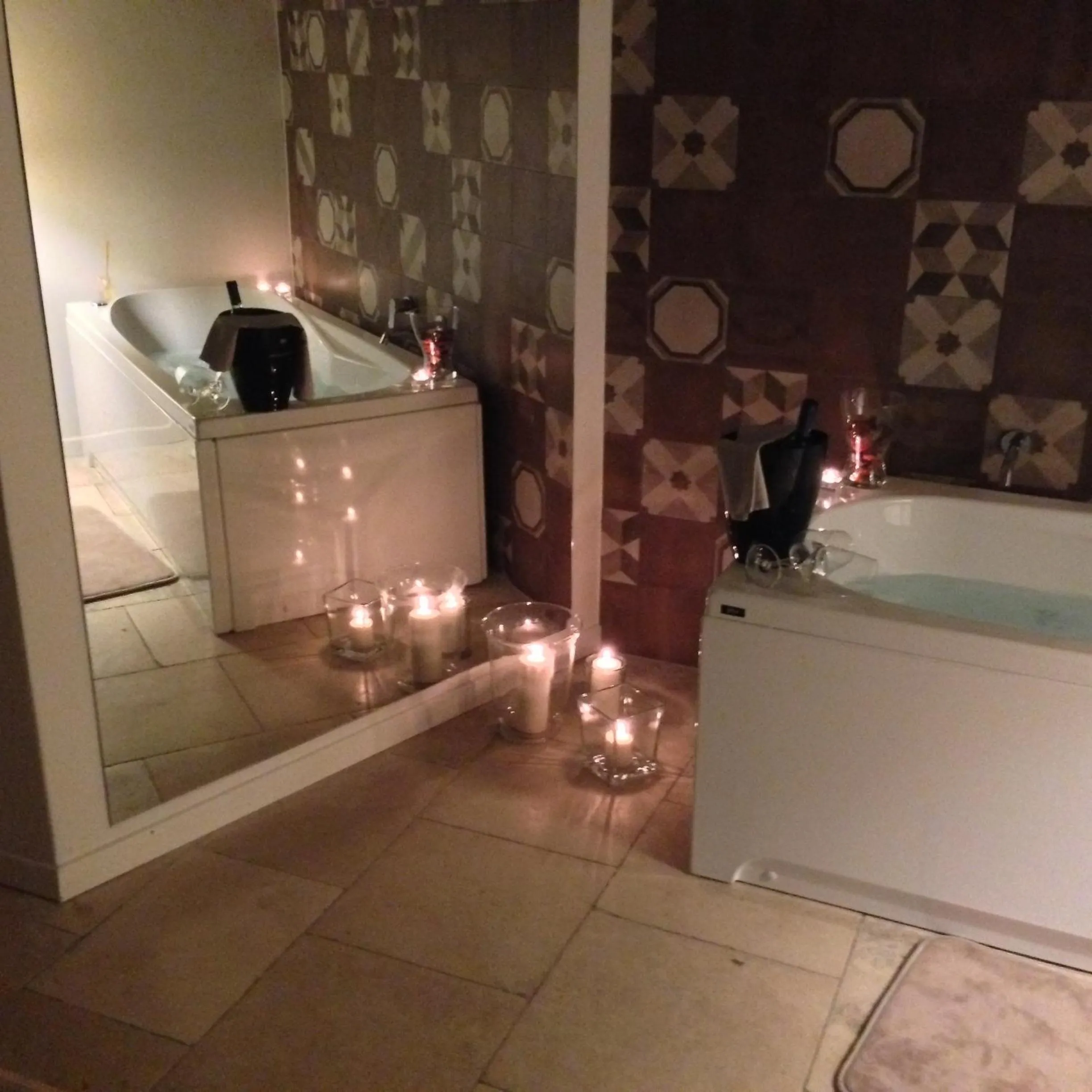 Hot Tub in Palazzo Kapece