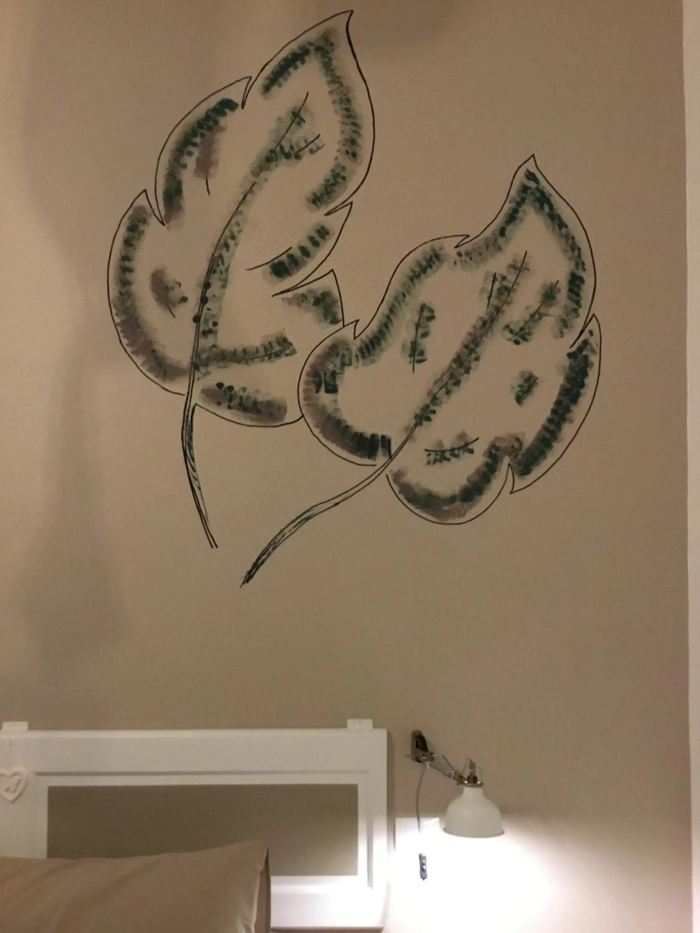 Decorative detail in Palazzo Kapece