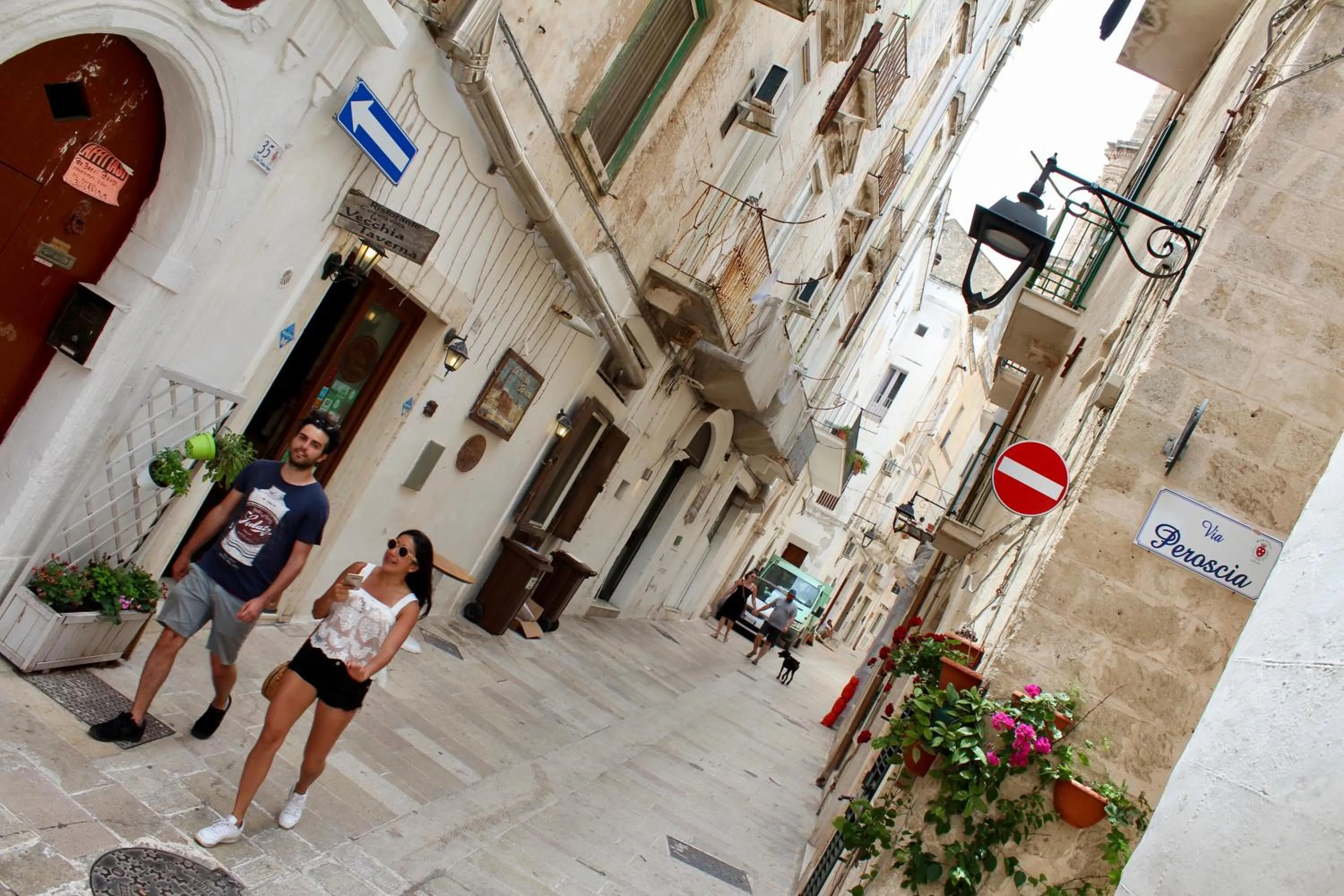 Decorative detail in Palazzo Kapece