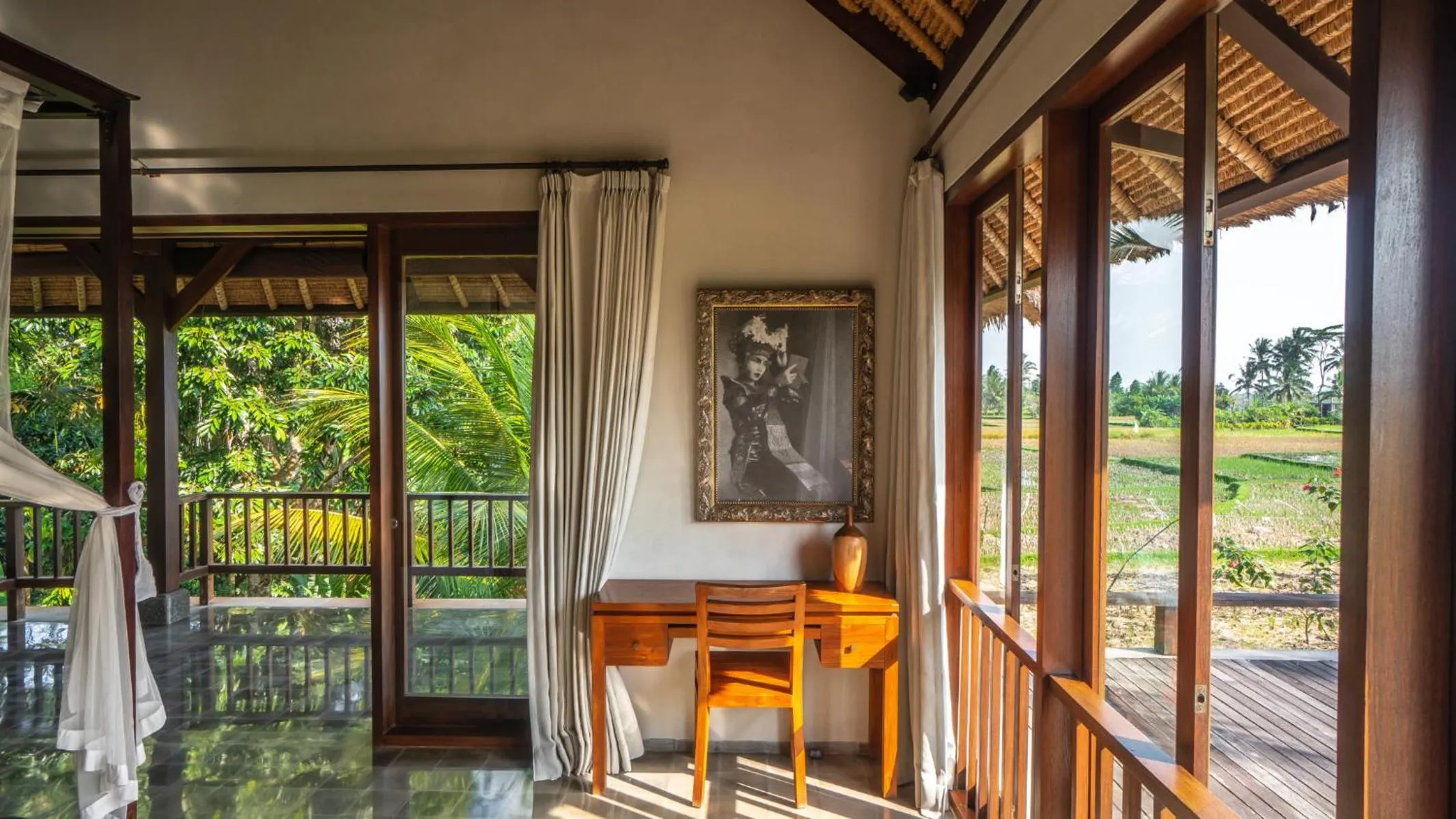 Balcony/Terrace in Amala Villas Ubud by Nakula