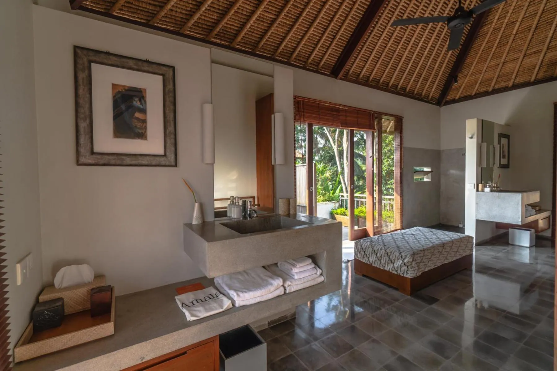 Bathroom in Amala Villas Ubud by Nakula