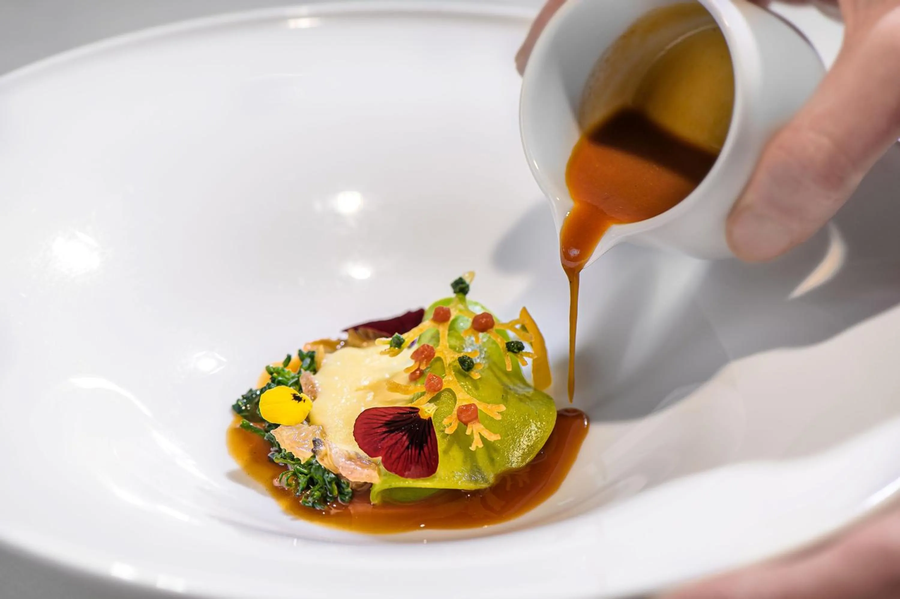 Restaurant/places to eat in Bio Hotel Hermitage