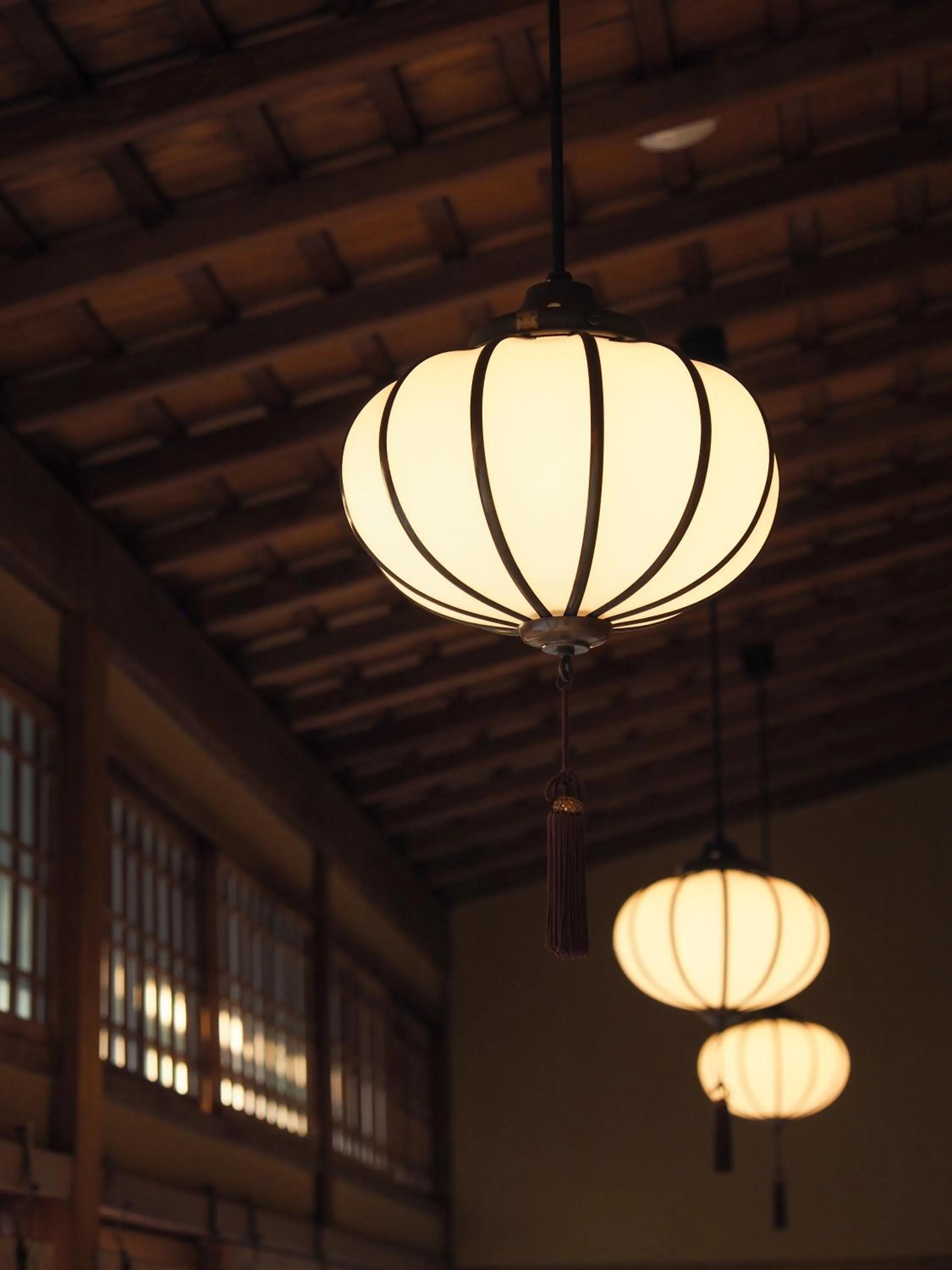 Decorative detail in Ryokan Genhouin