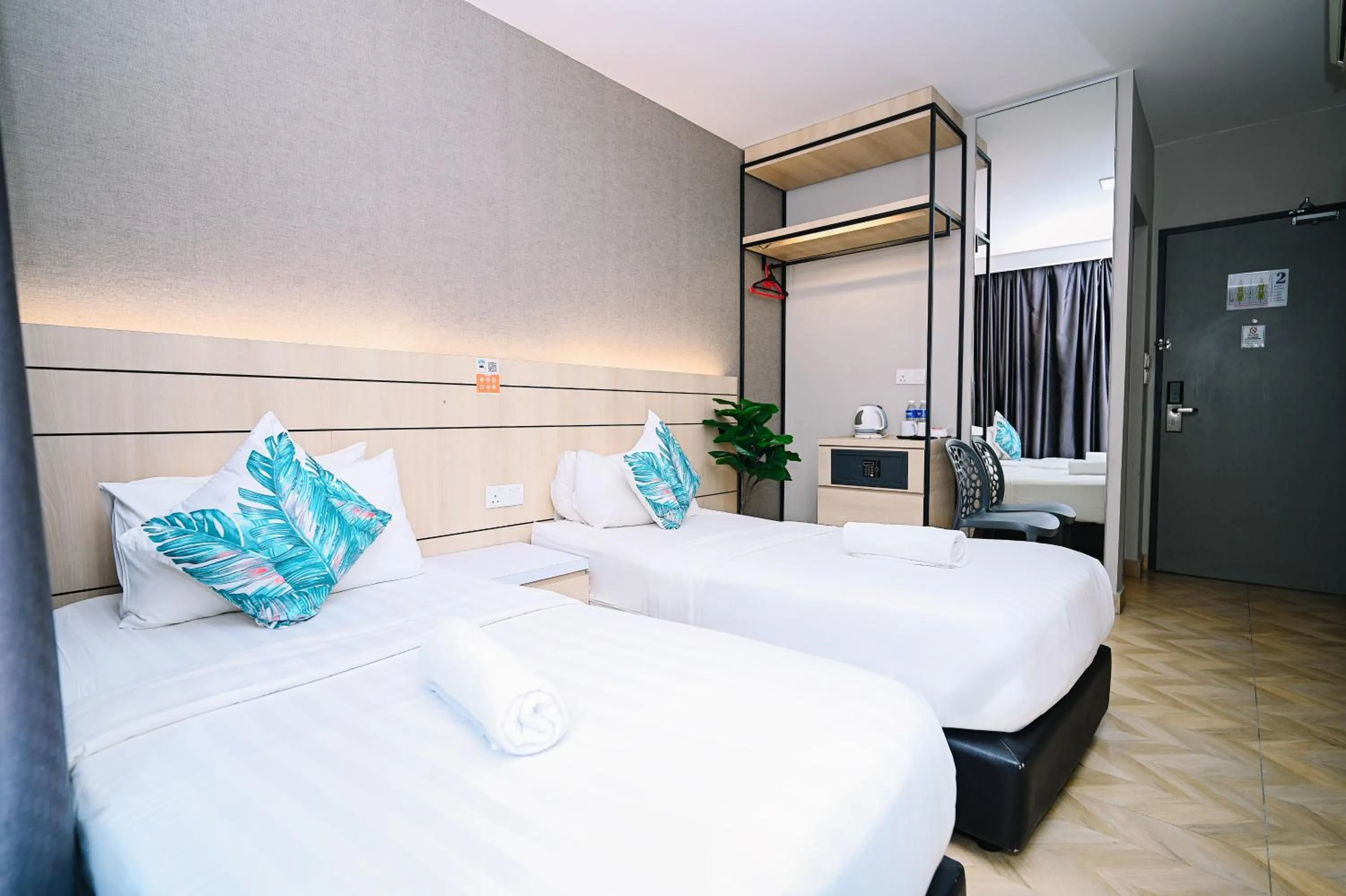 Bed in Kingston Hotel 2 - Setapak