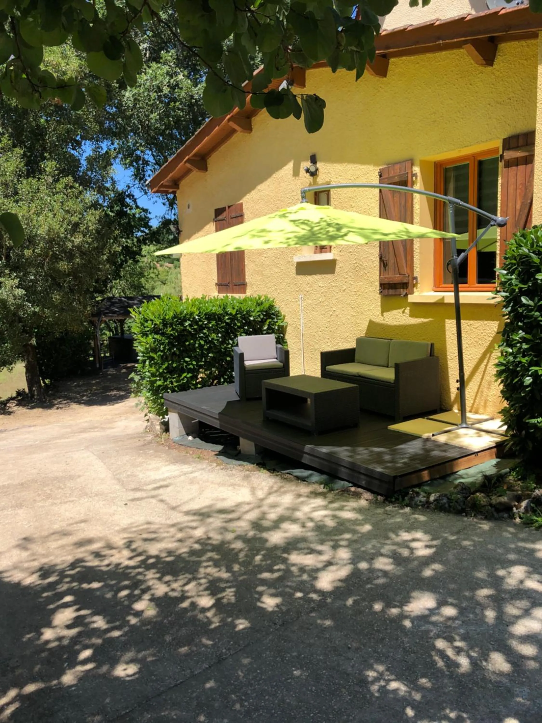 Patio in Les plantous de Severo