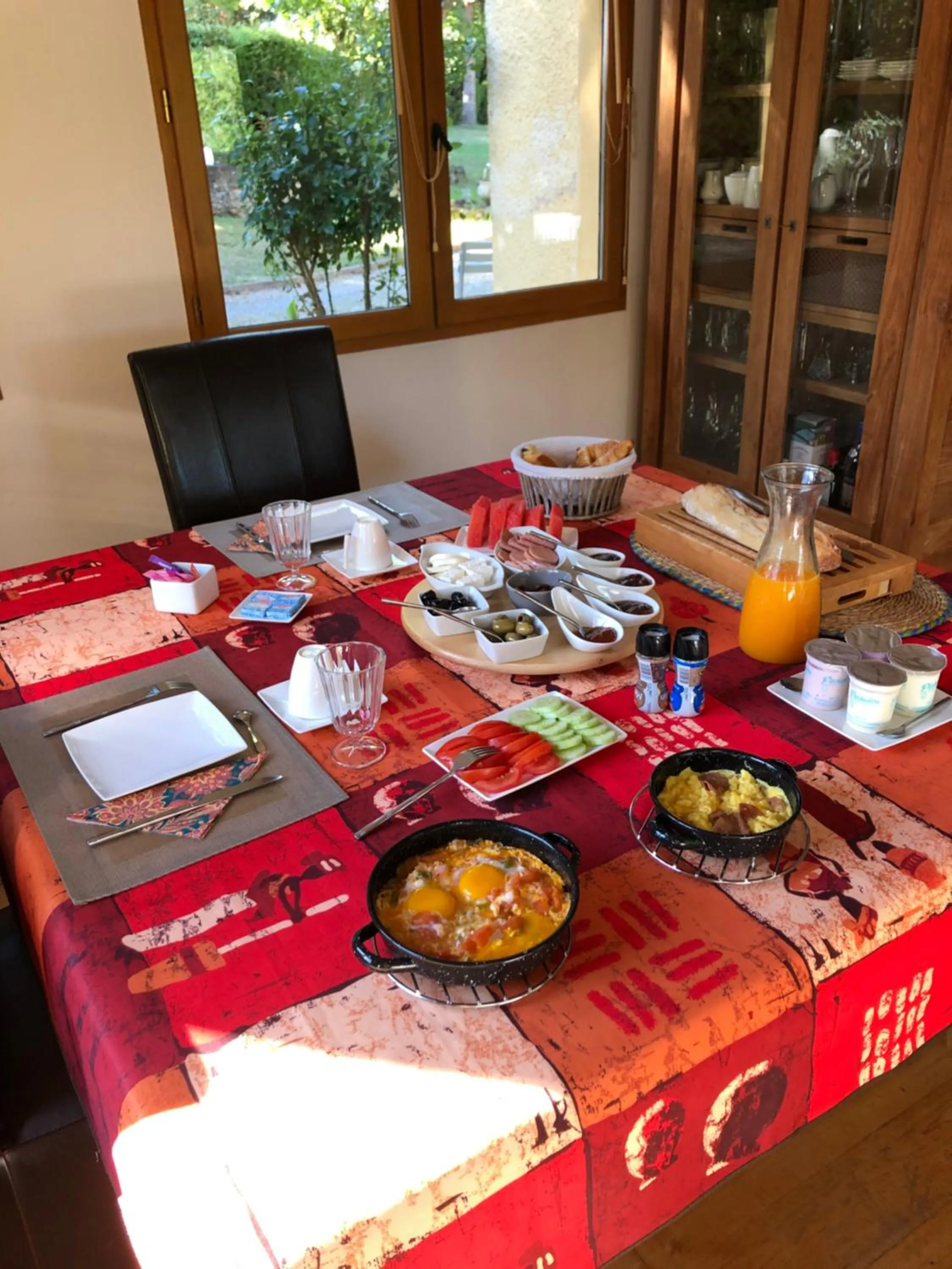 Breakfast in Les plantous de Severo