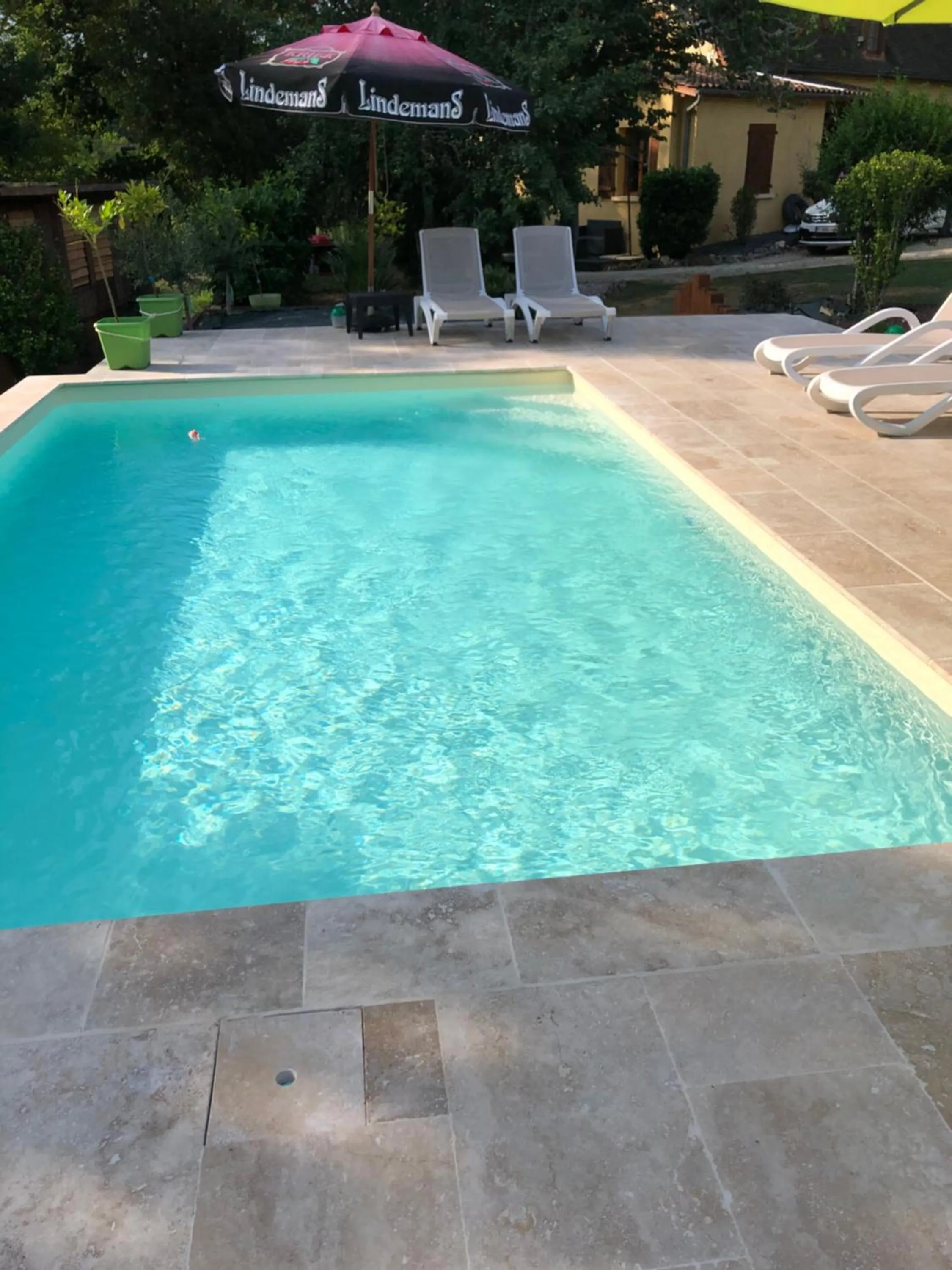 Swimming pool in Les plantous de Severo