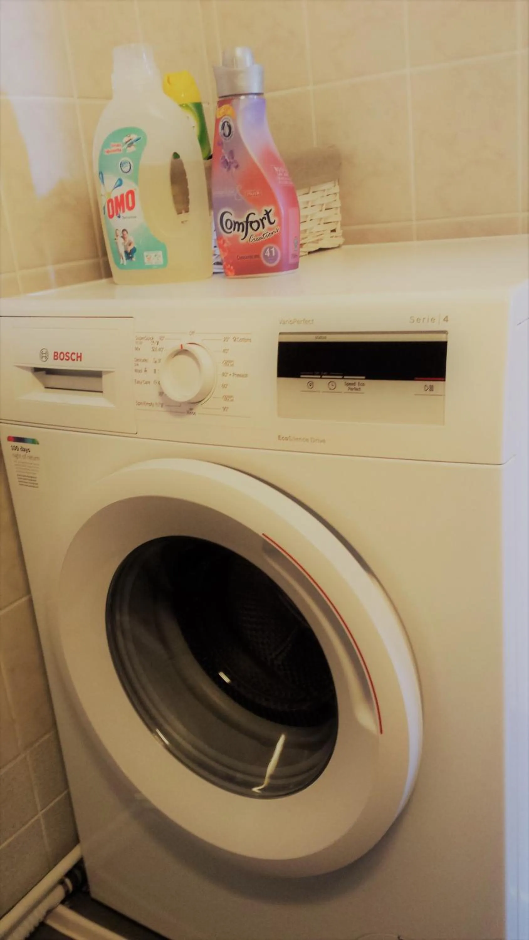 Bathroom in Seaside Downtown Apartment with private parking