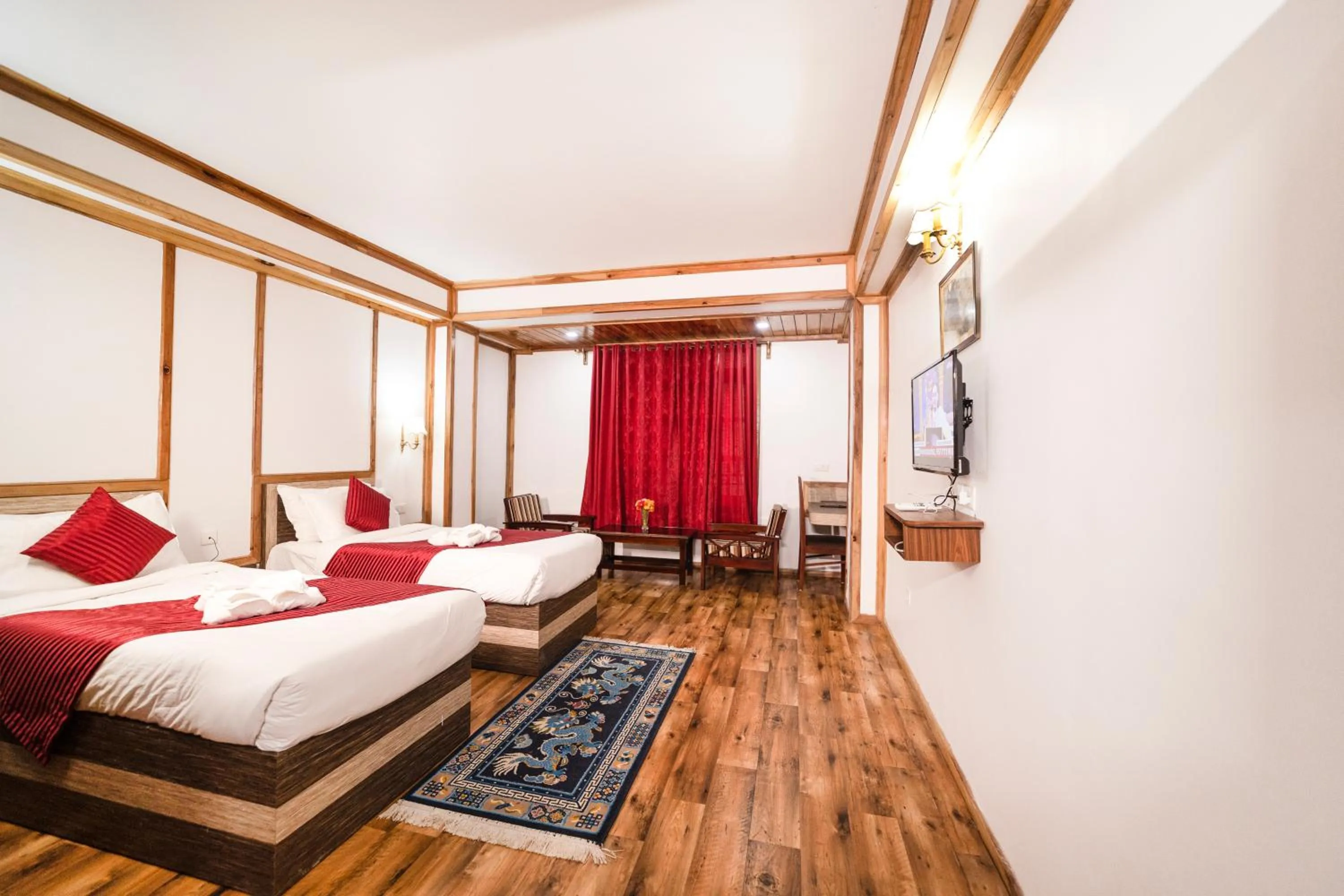 Bed in Buddha Retreat