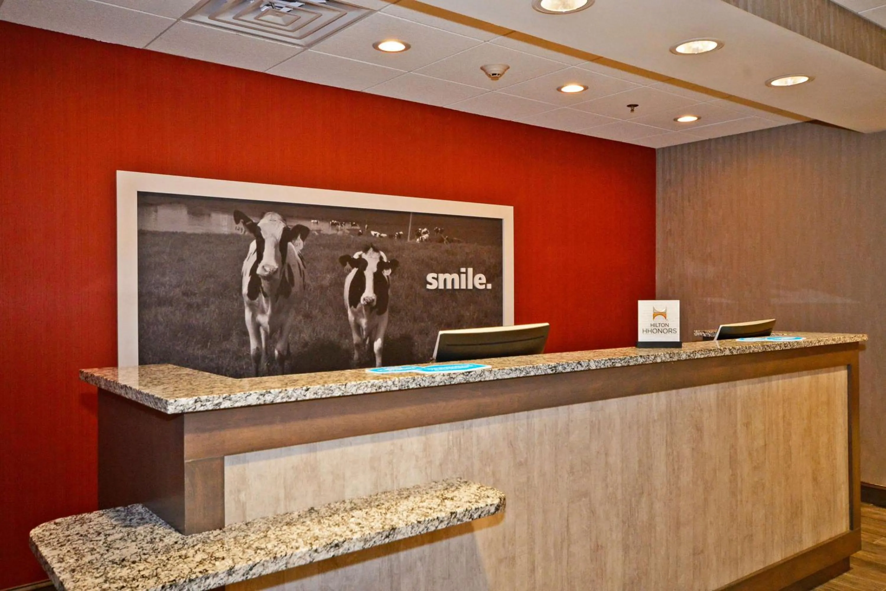 Lobby or reception in Hampton Inn Pulaski, TN