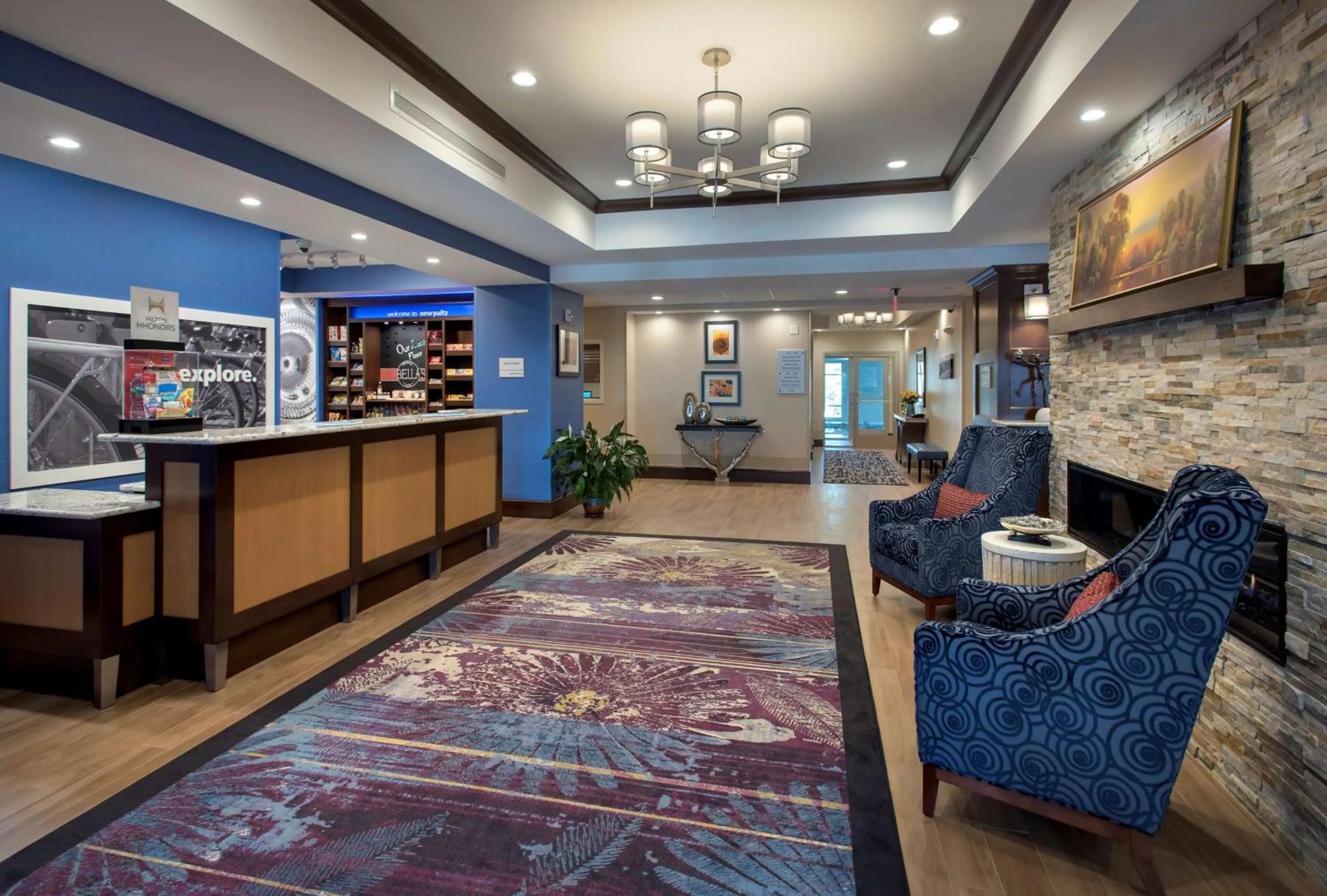 Lobby or reception in Hampton Inn by Hilton New Paltz, NY