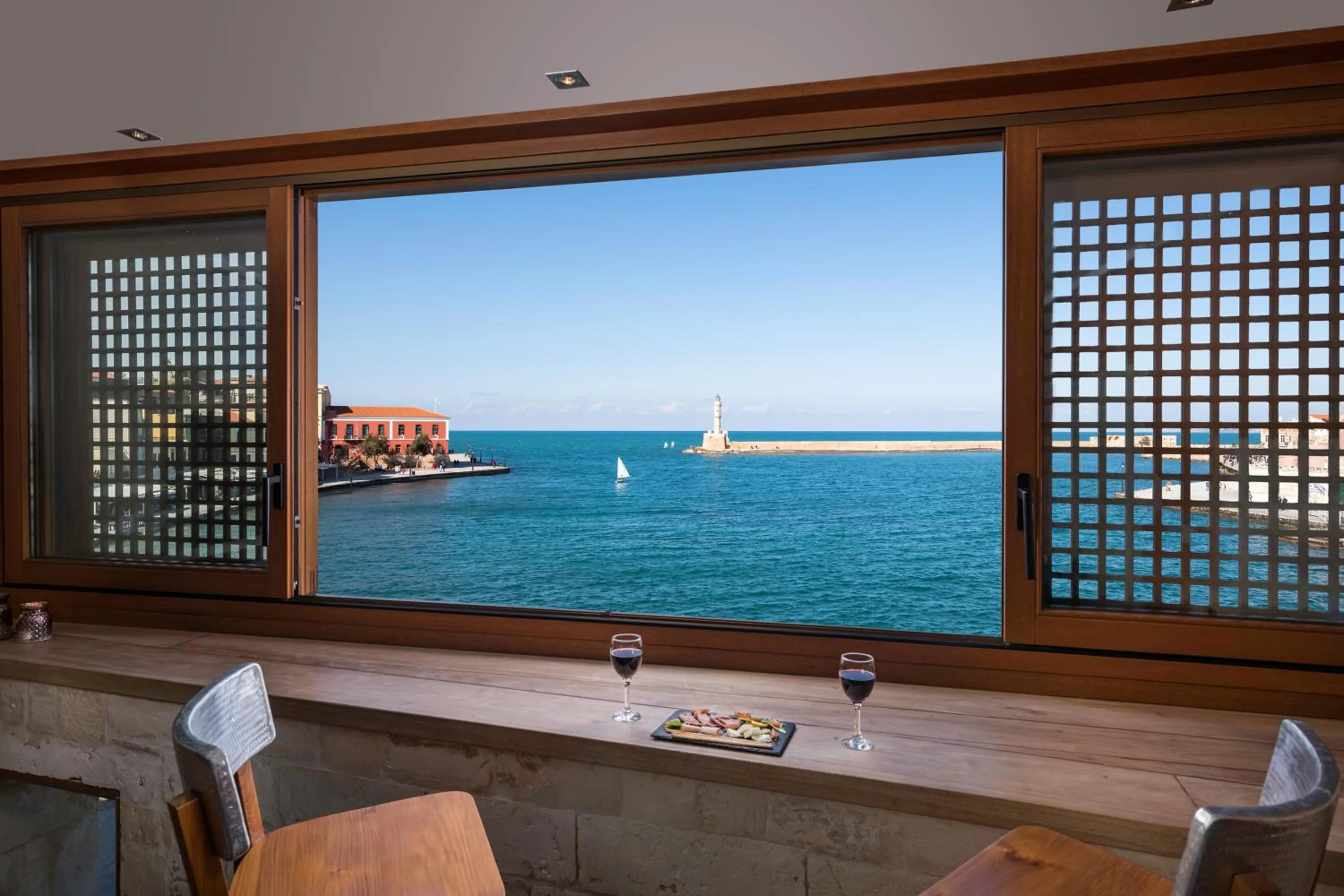 Seating area in Residenza Vranas Boutique Hotel