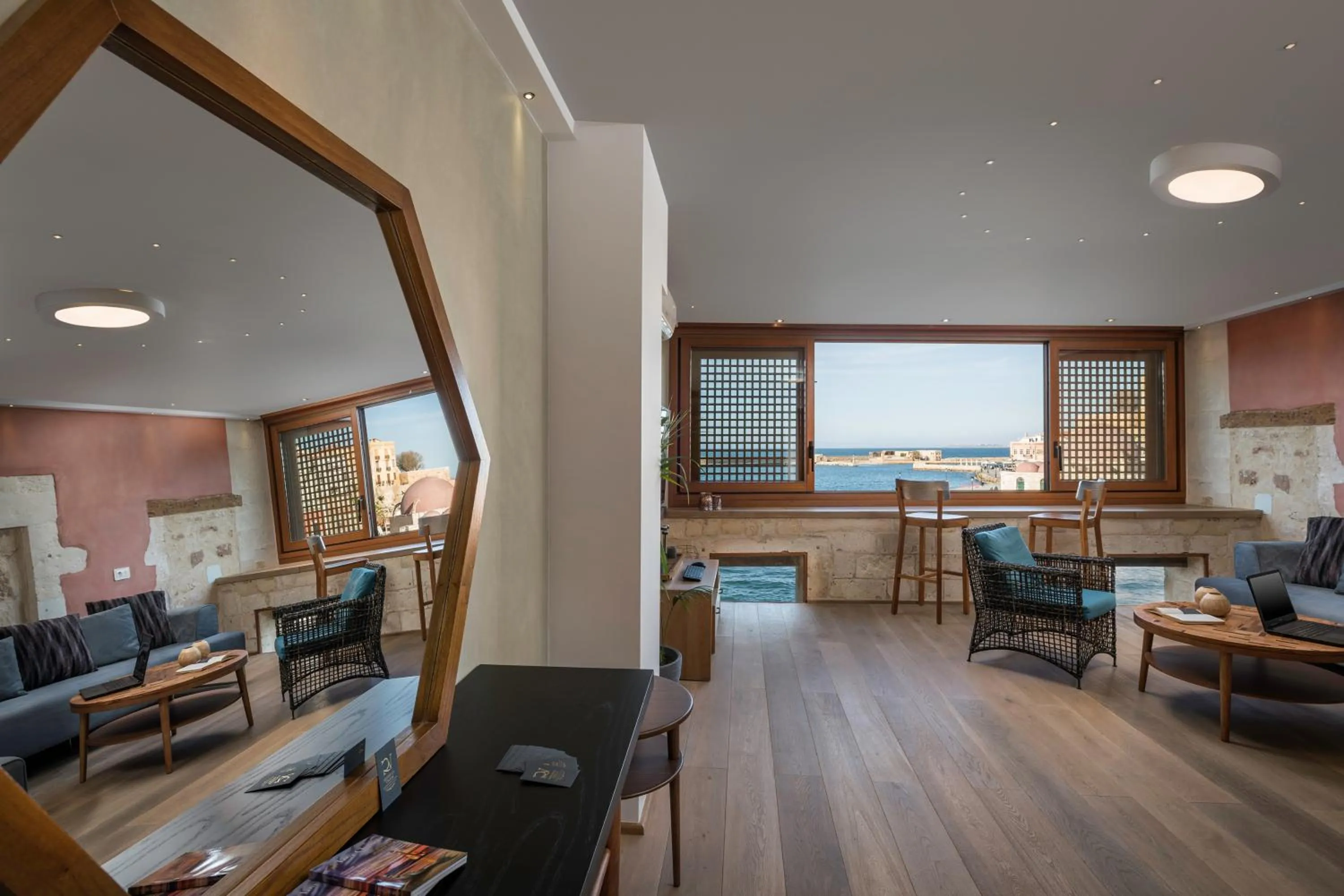 Living room in Residenza Vranas Boutique Hotel