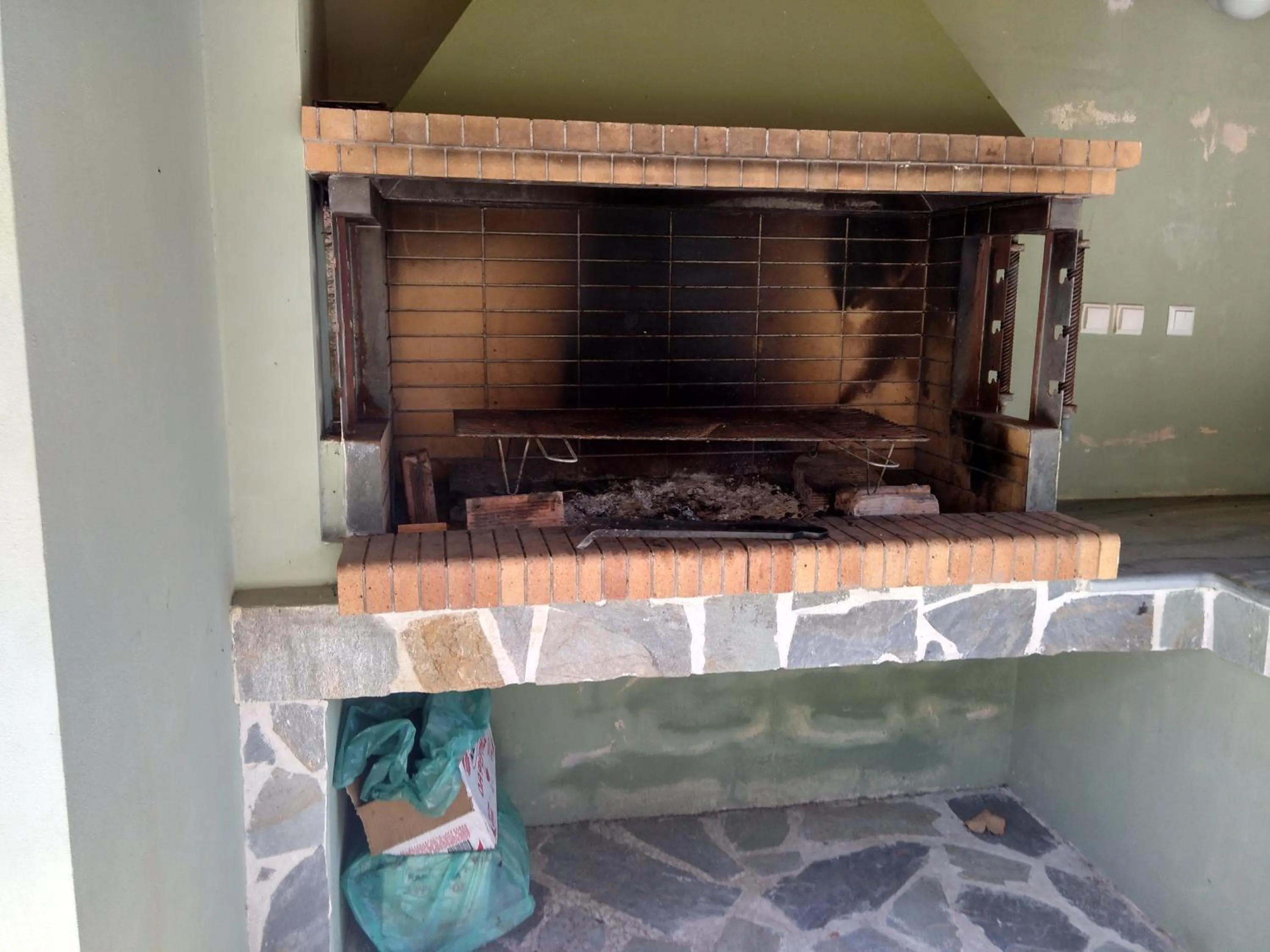 BBQ facilities in The Santo George Beach Resort