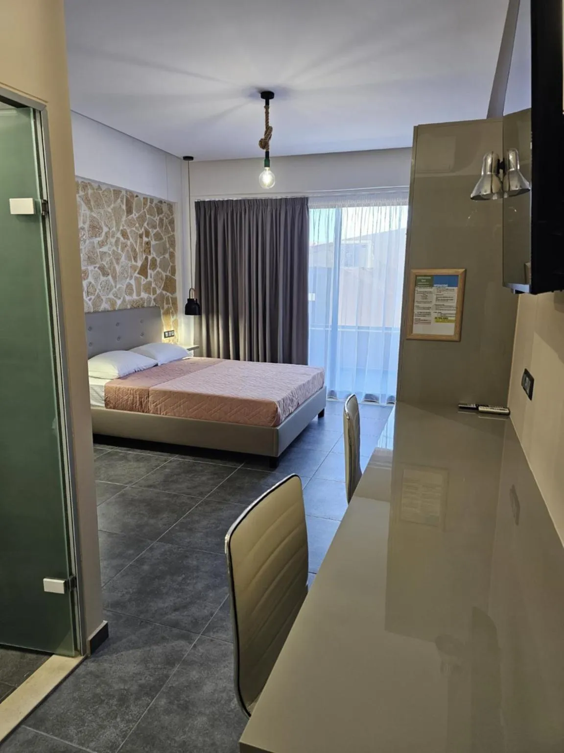 Bedroom, Bed in The Santo George Beach Resort