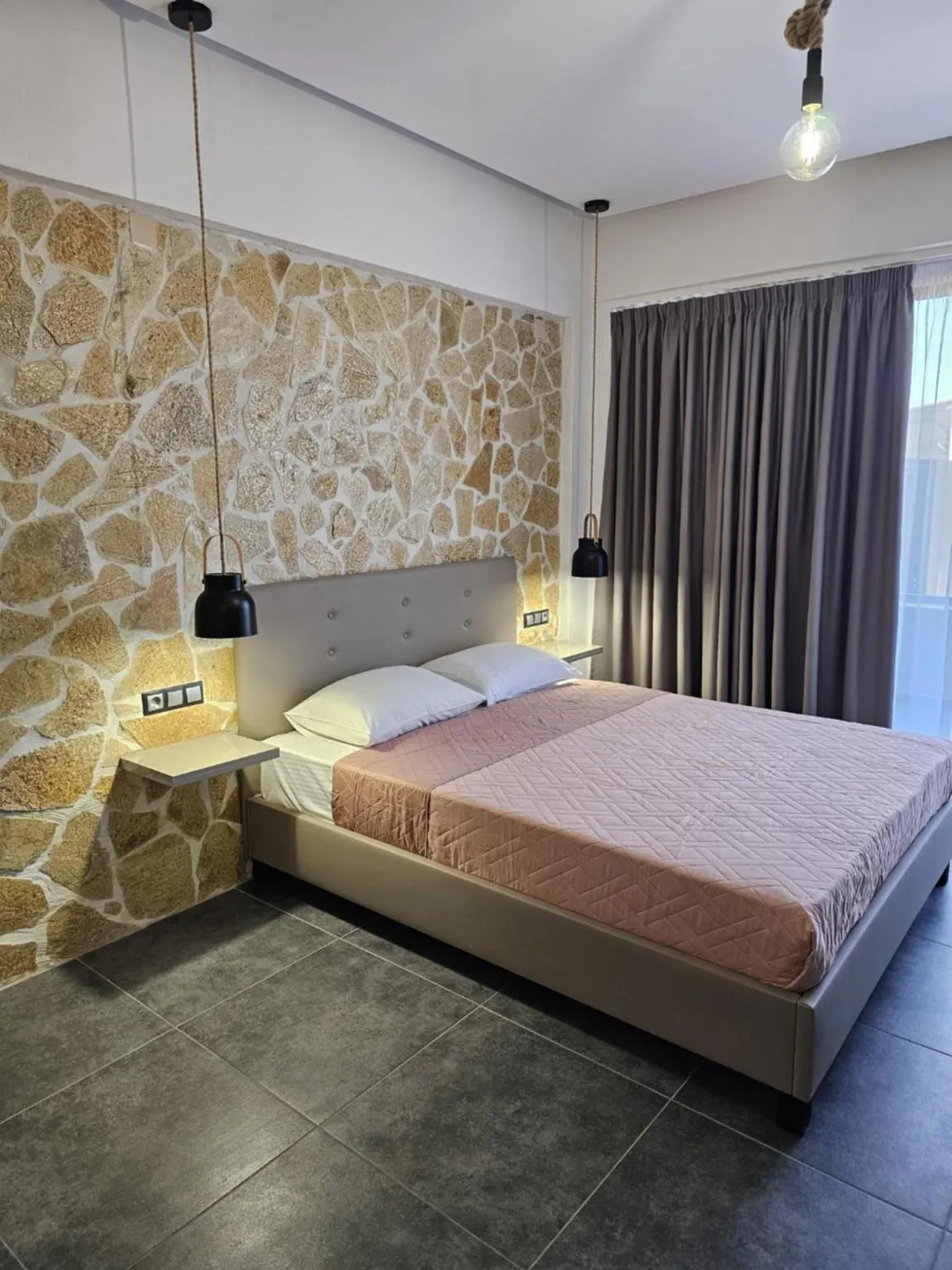 Bedroom, Bed in The Santo George Beach Resort