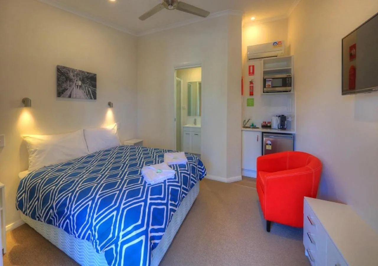 Bed in Yea Riverside Caravan Park