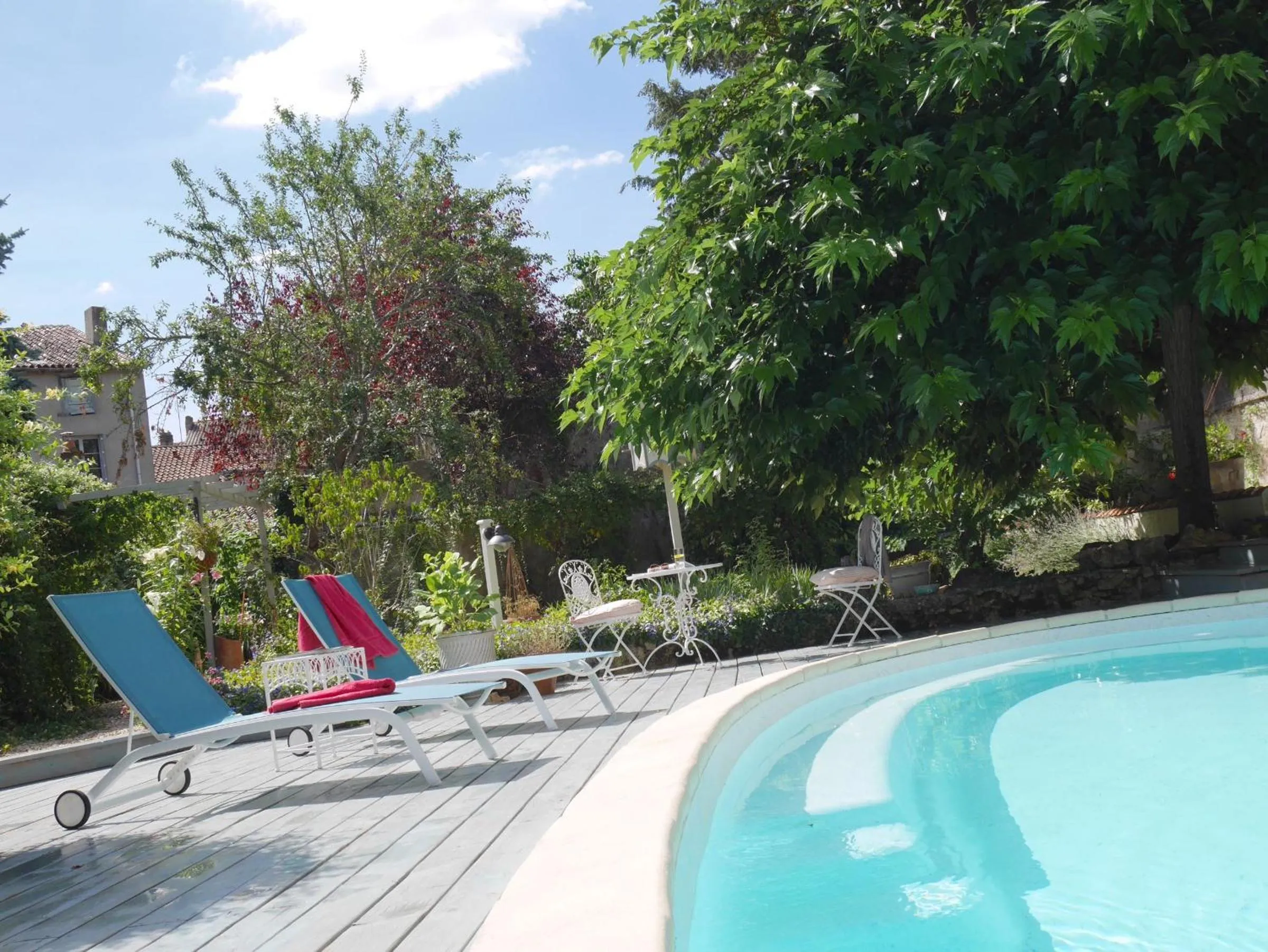 Swimming pool in L'Arbre D'Ange