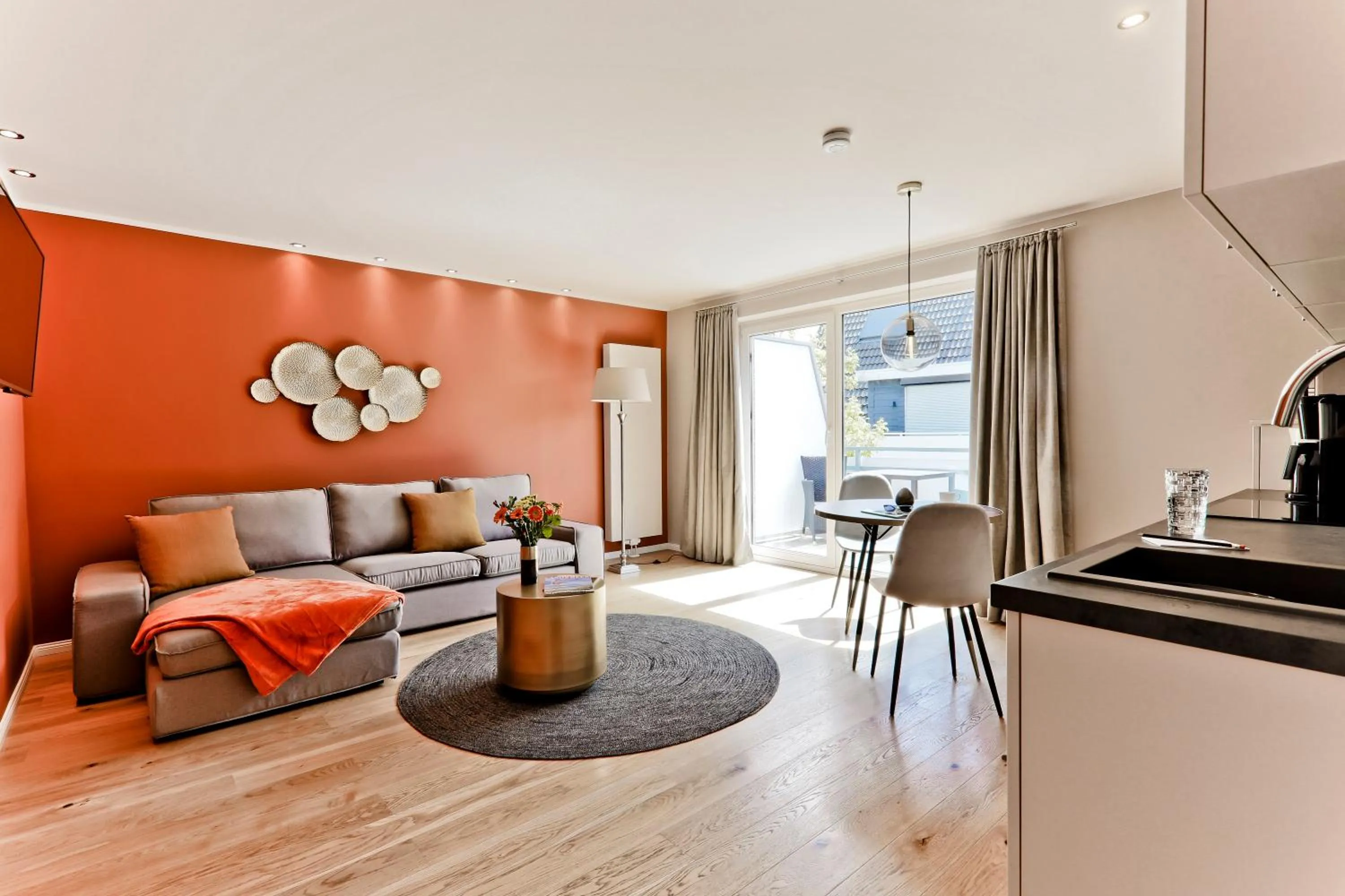 Living room in Astra Maris Apartments