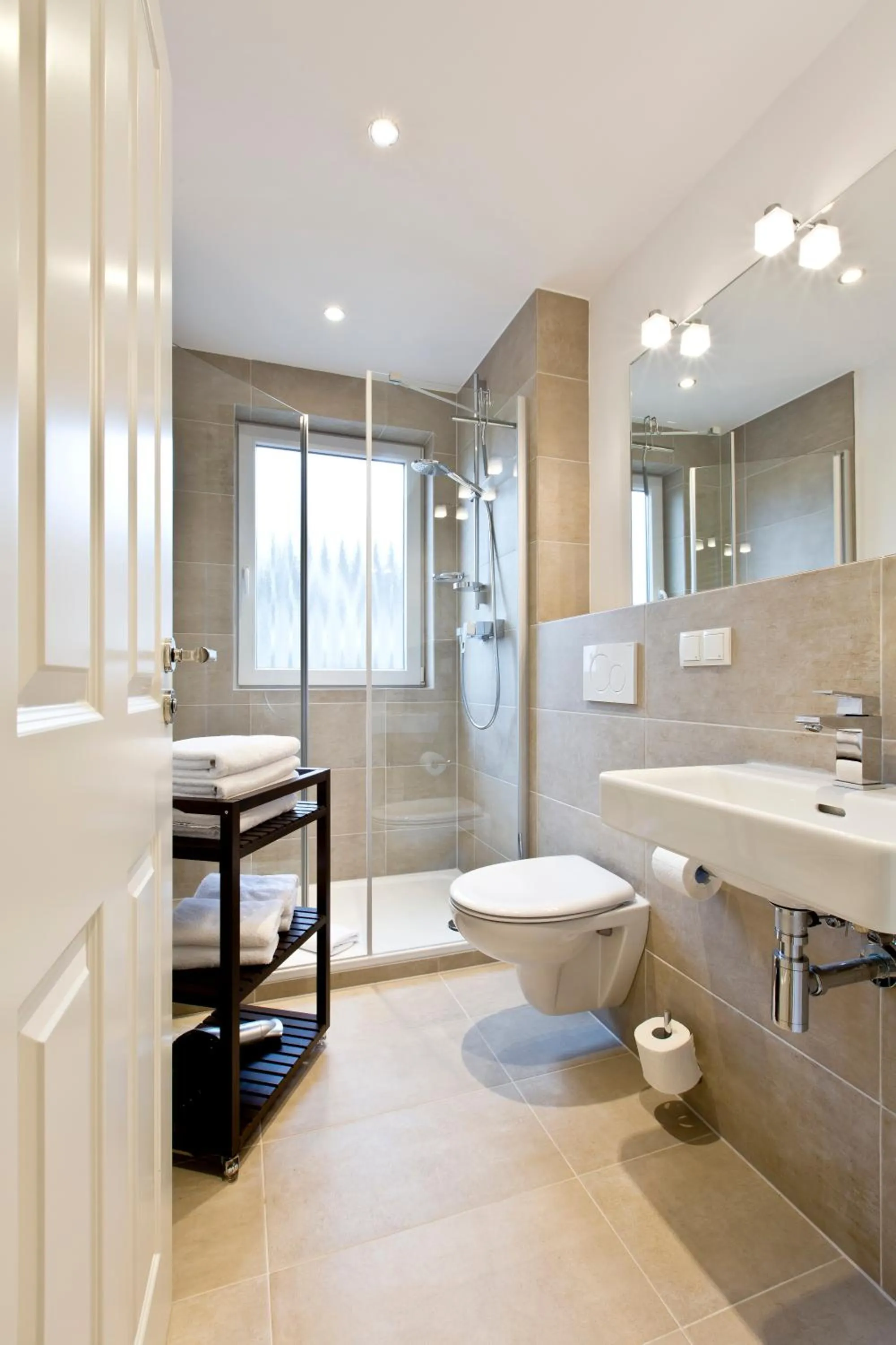 Shower in Astra Maris Apartments