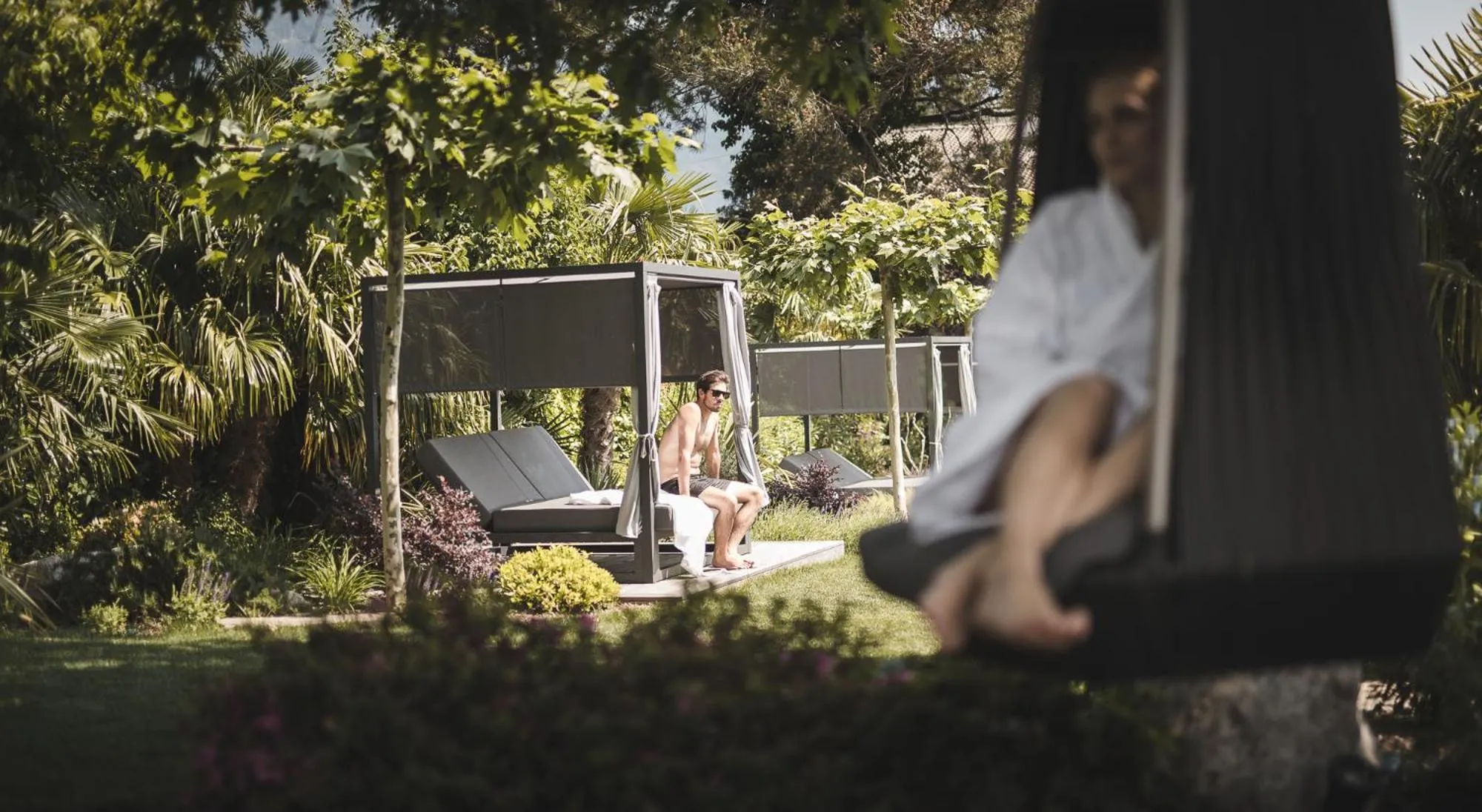Garden in Hotel Sonnbichl