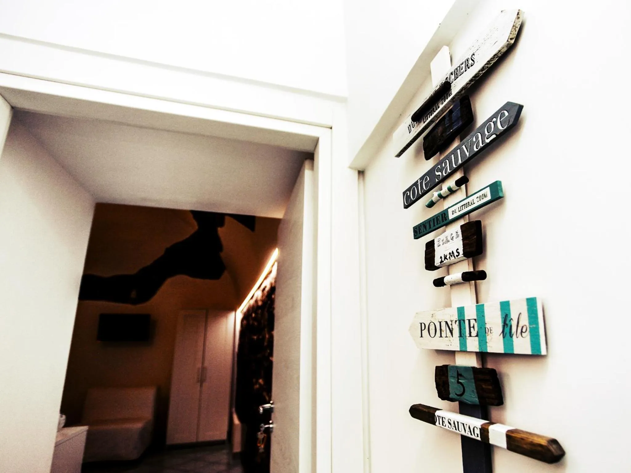 Decorative detail in B&B La Grotta Marina