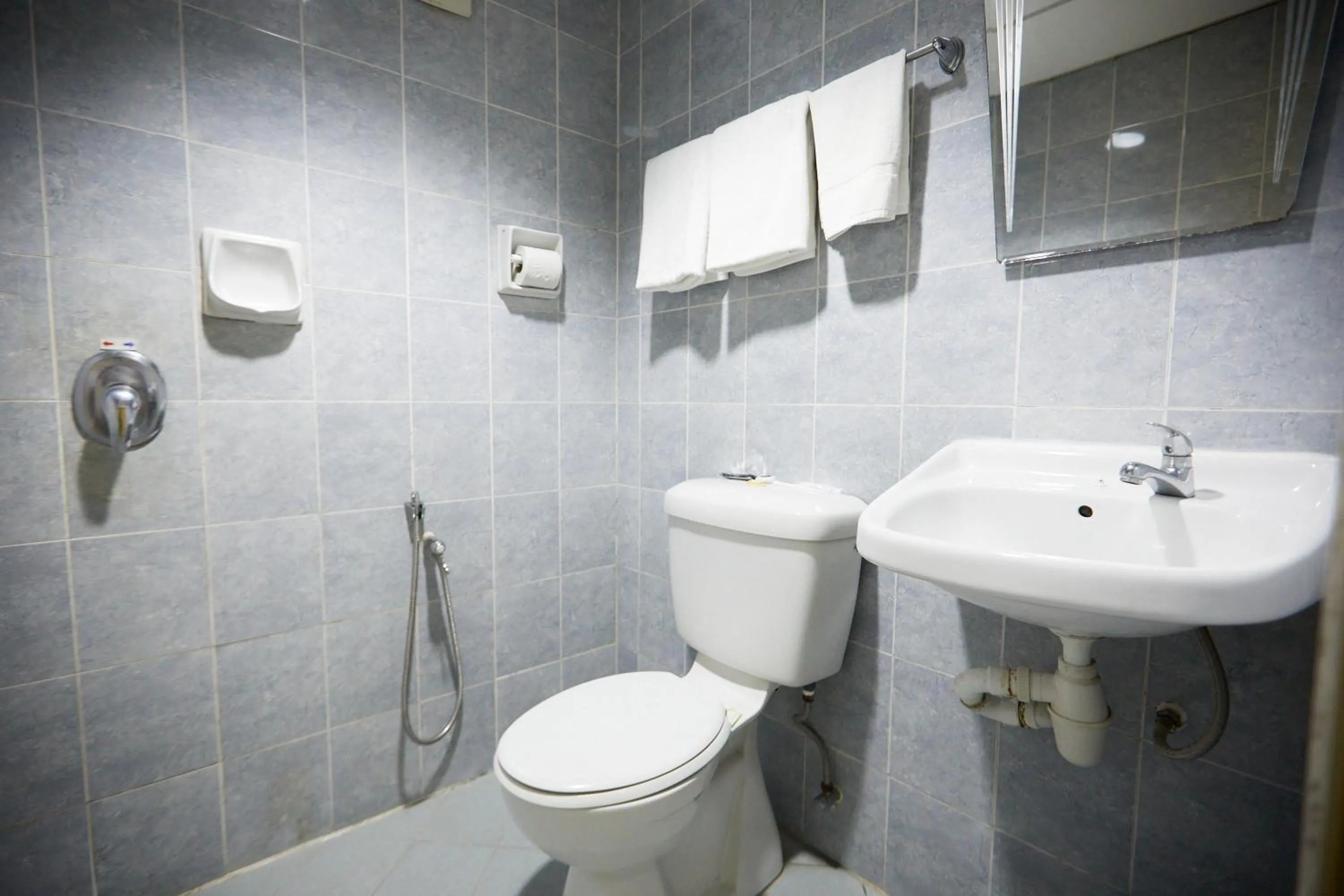 Toilet in Tang City Hotel, Petaling Street, Merdeka PNB 118 Tower