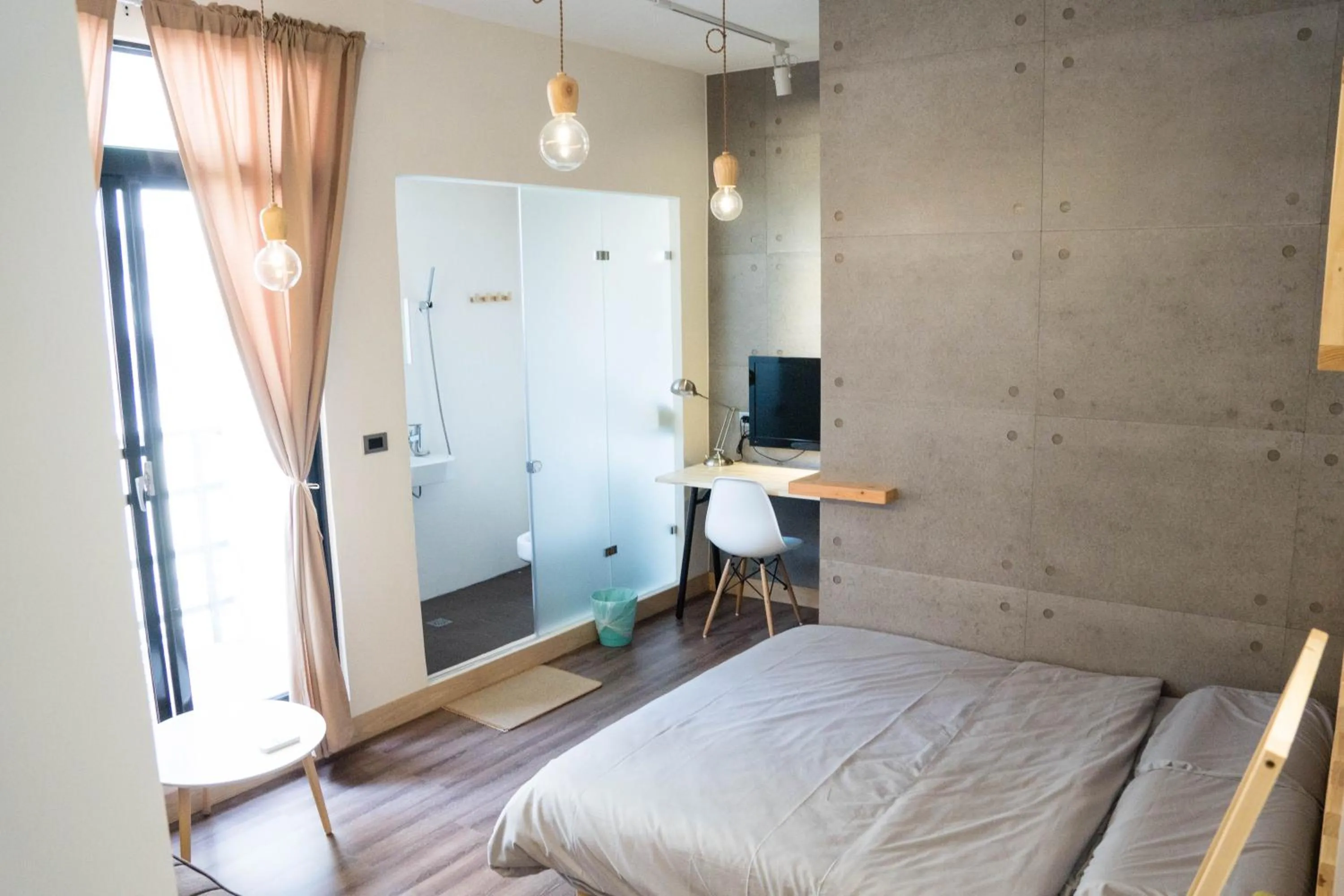 Balcony/Terrace, Bed in Hinoki Mansion