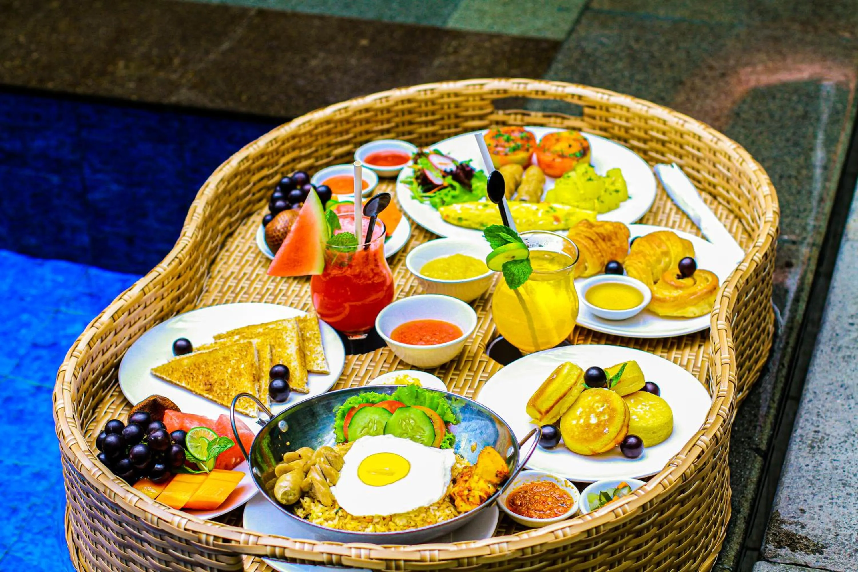 Breakfast in Swiss-Belexpress Kuta Legian