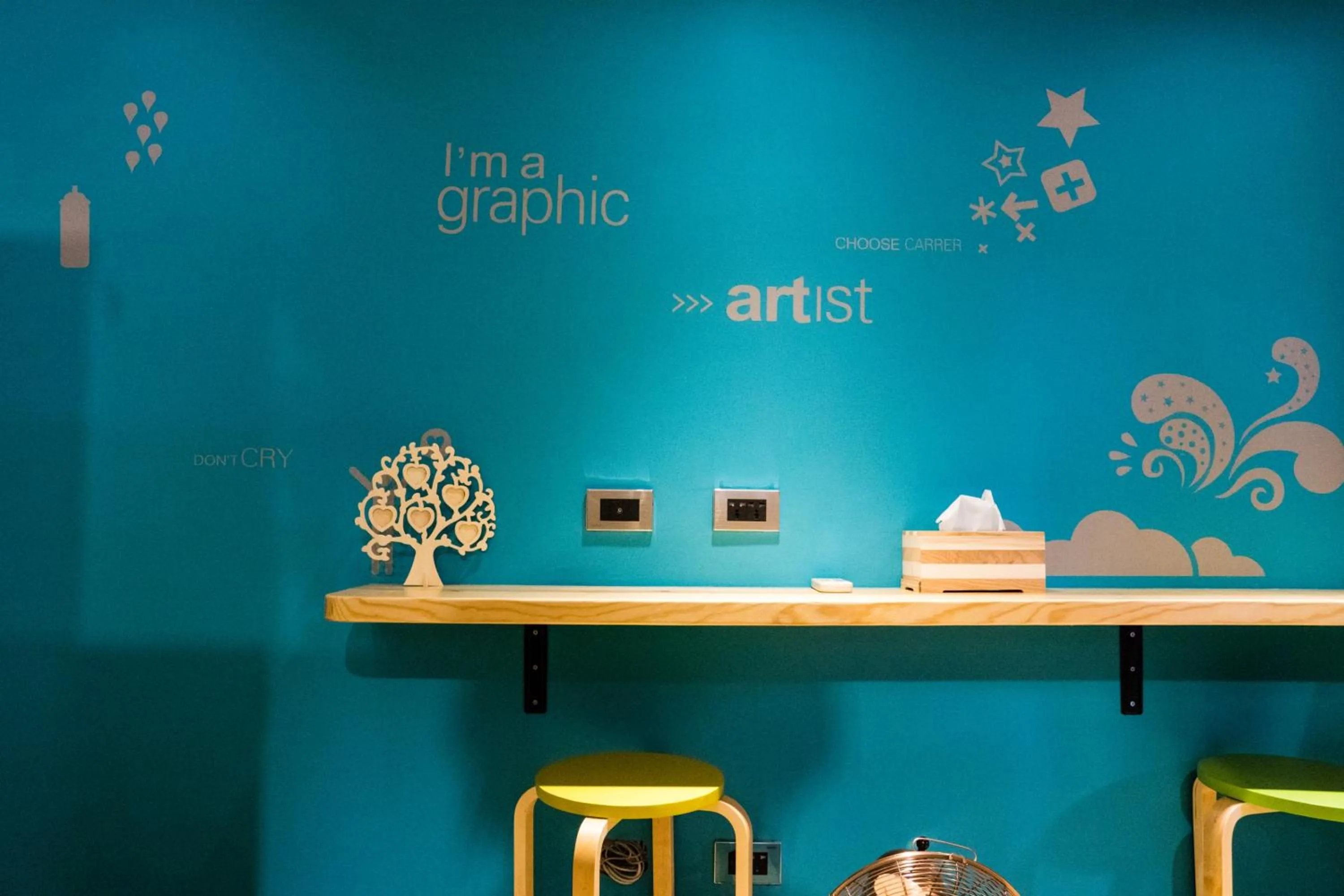 Off site in Leo Ho Hostel