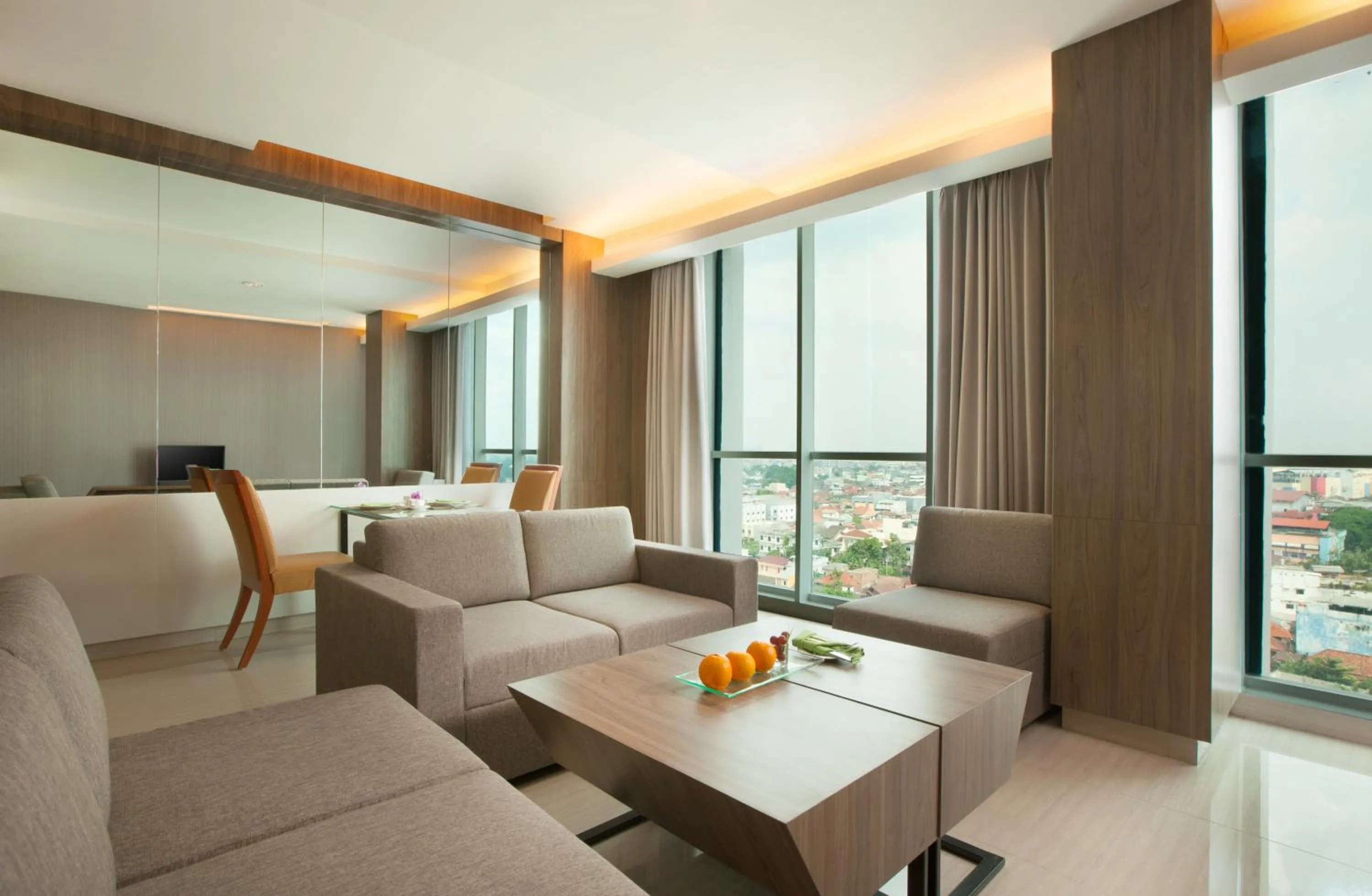 Living room in Hotel Santika Radial Palembang