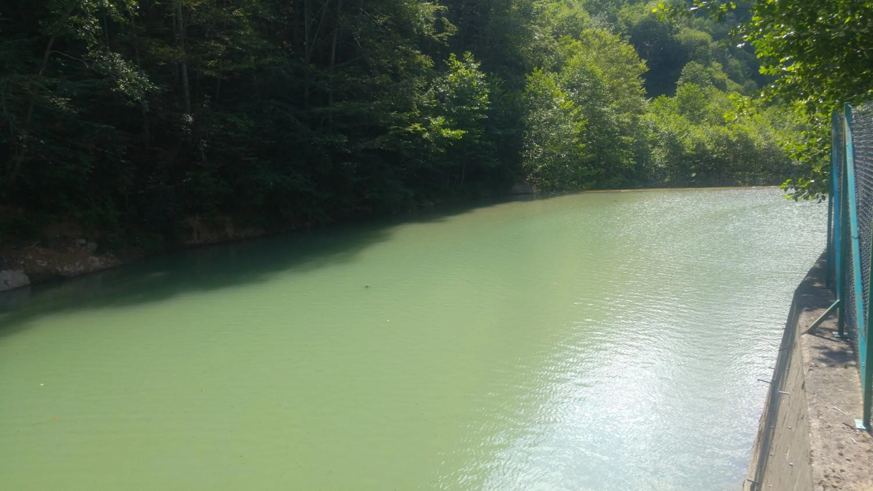 Lake view in Isikli Kale Hotel