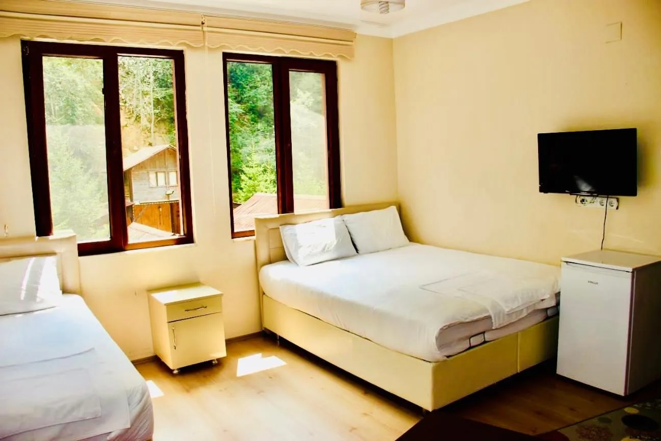 Bed in Isikli Kale Hotel