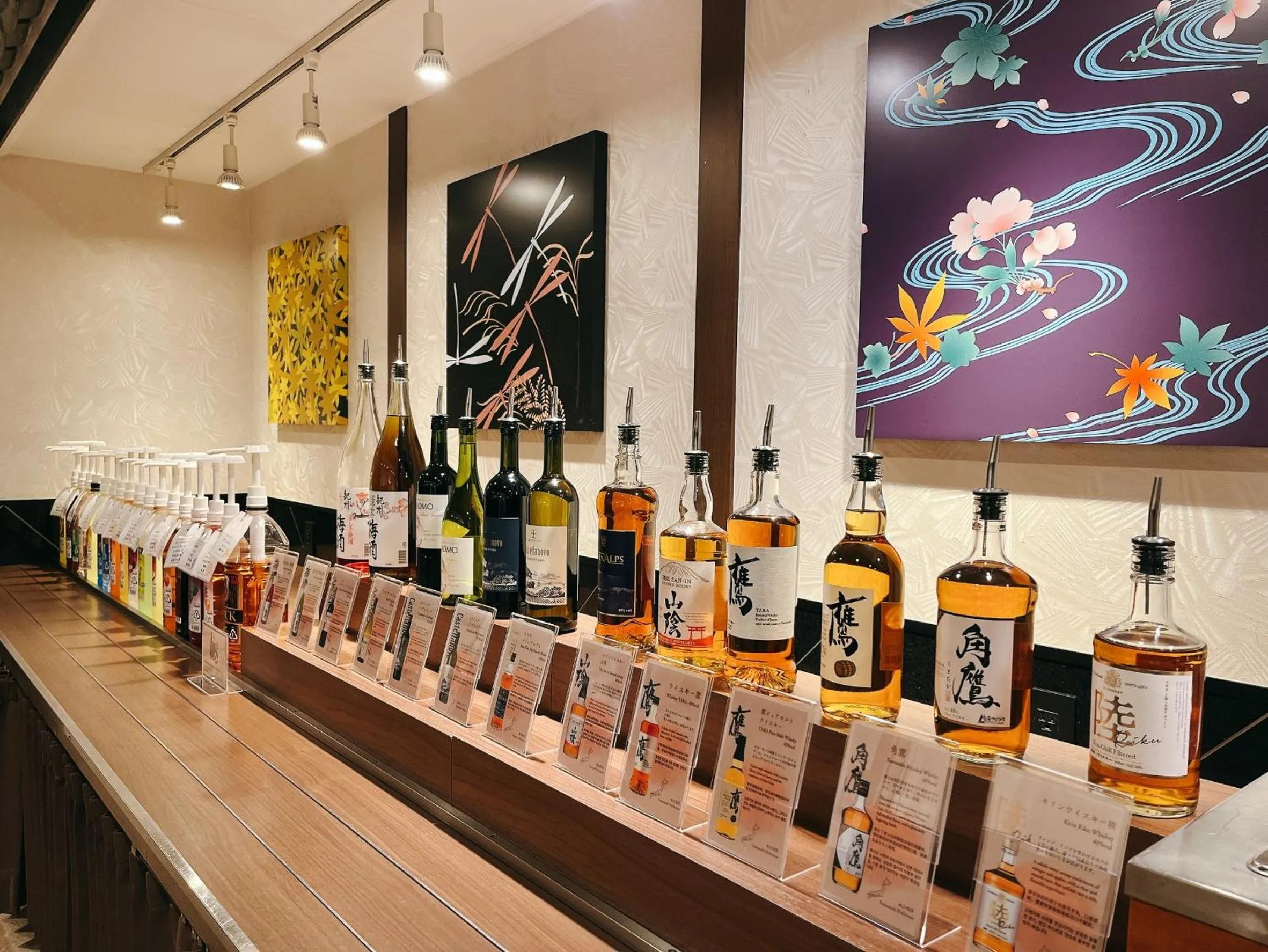 Drinks in The Bridge Hotel Shinsaibashi