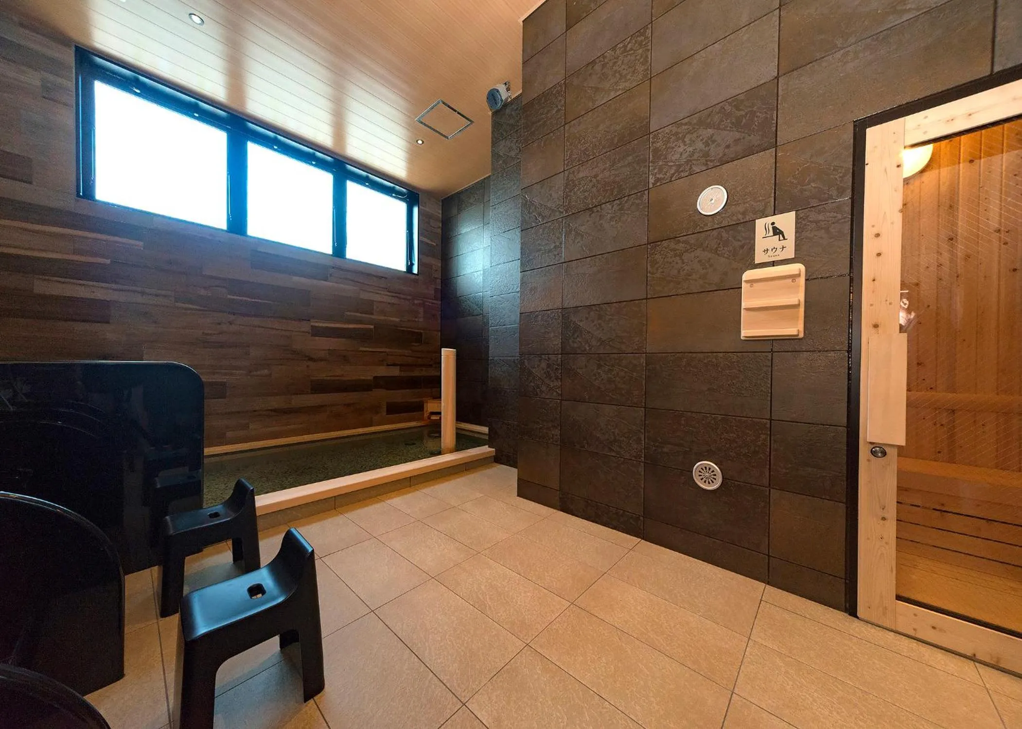 Sauna in Queens Hotel Chitose