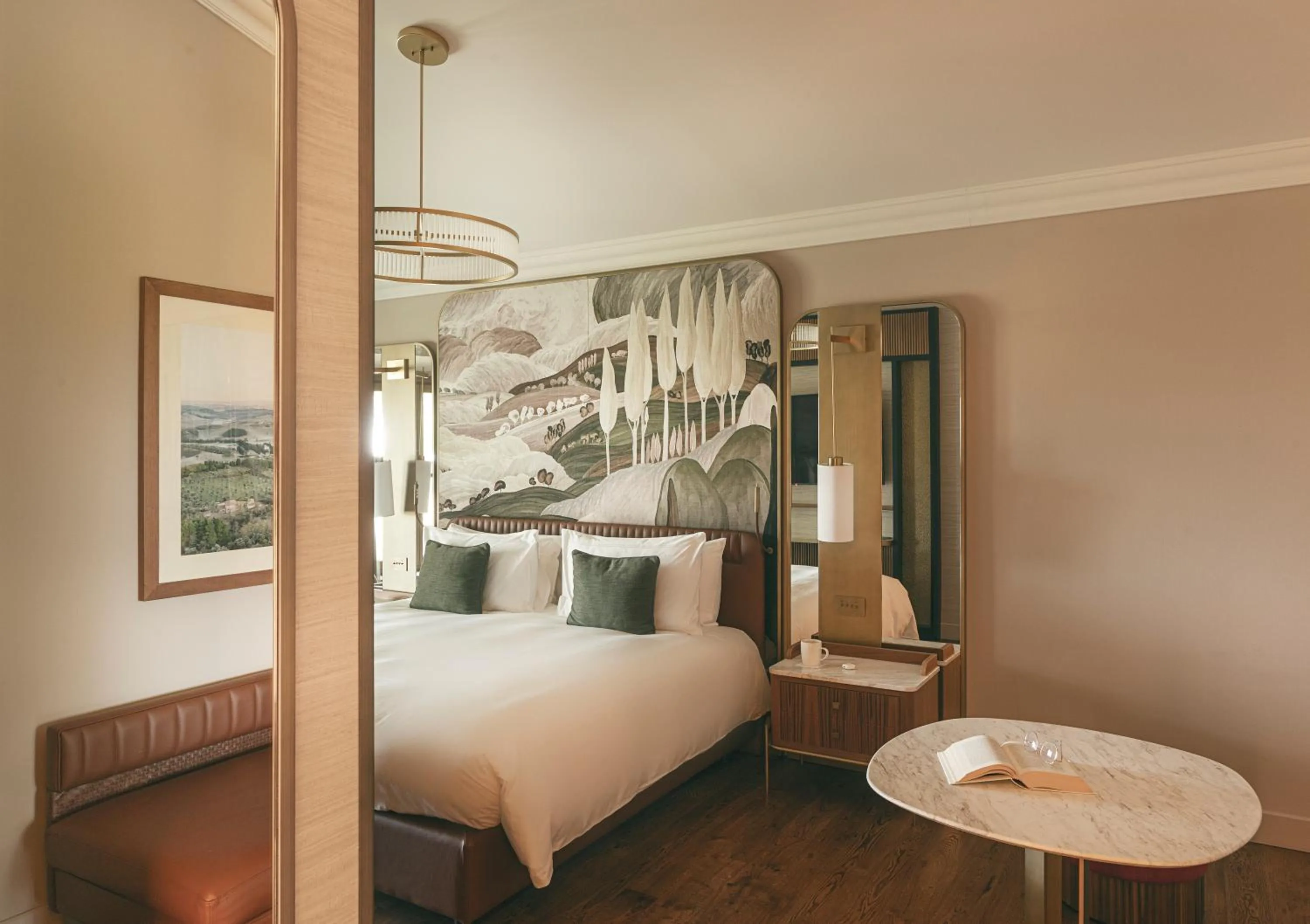 Bedroom, Bed in Castelfalfi